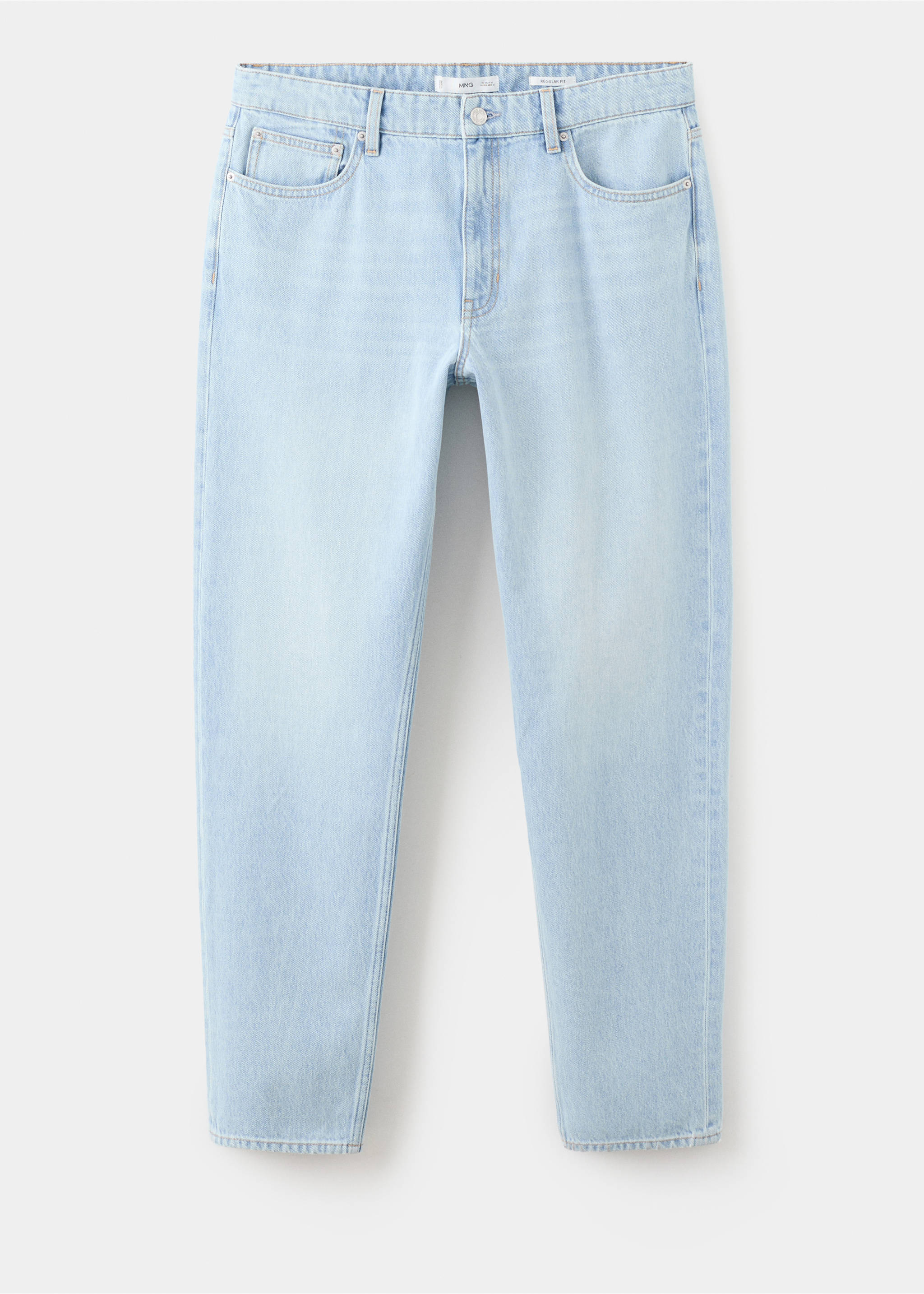 Bob regular-fit jeans - Article without model, Bleach Blue. Ref: 27004432-00.