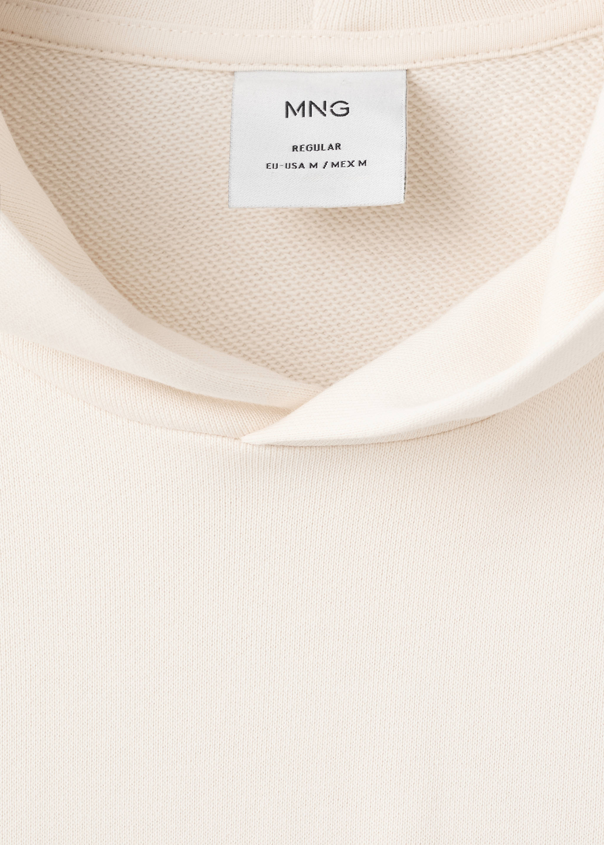 Sudadera capucha 100% algodón ligero - Detalle del artículo 8