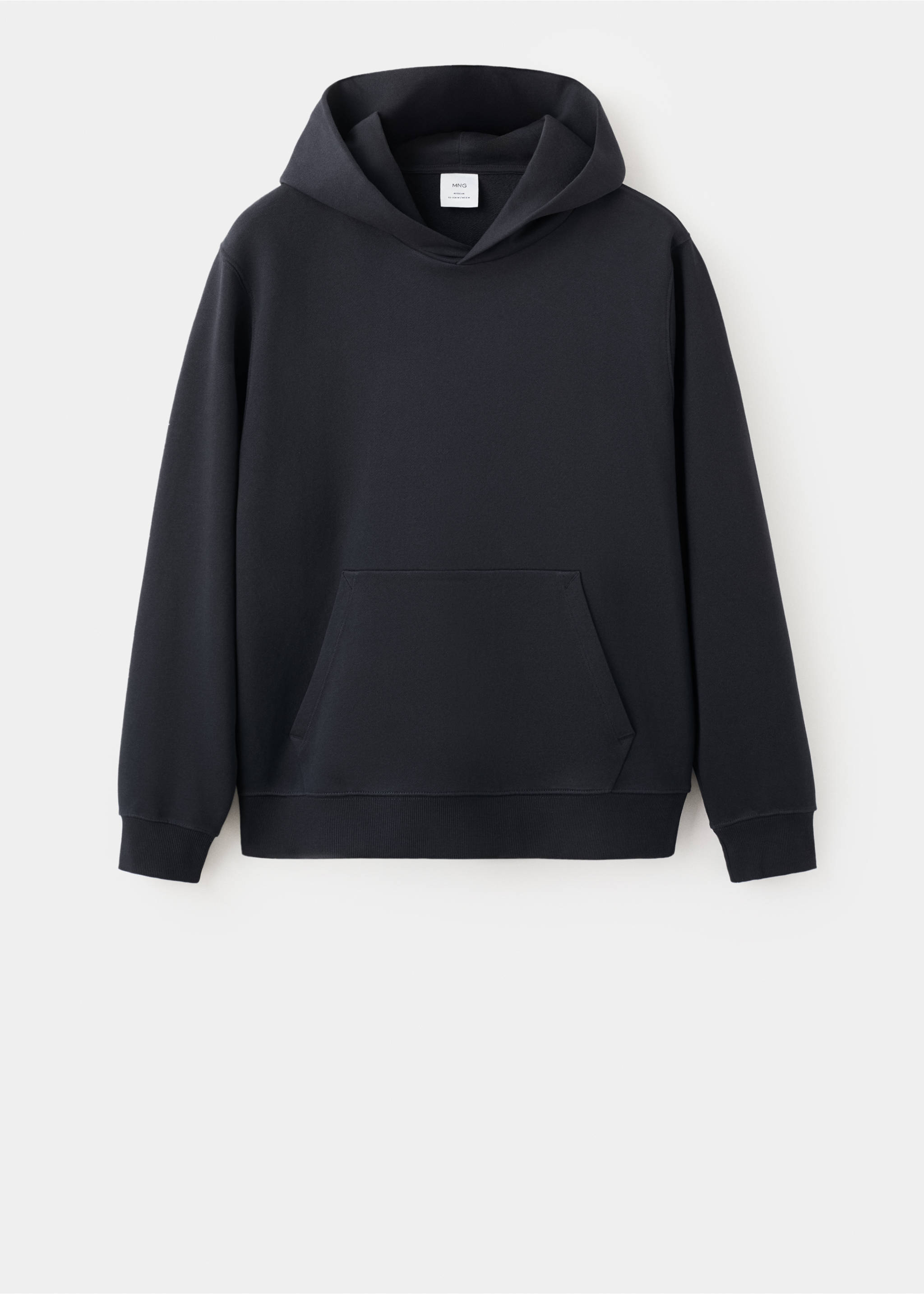 Sudadera capucha 100% algodón ligero - Artículo sin modelo, Azul marino. Ref: 27004434-00.