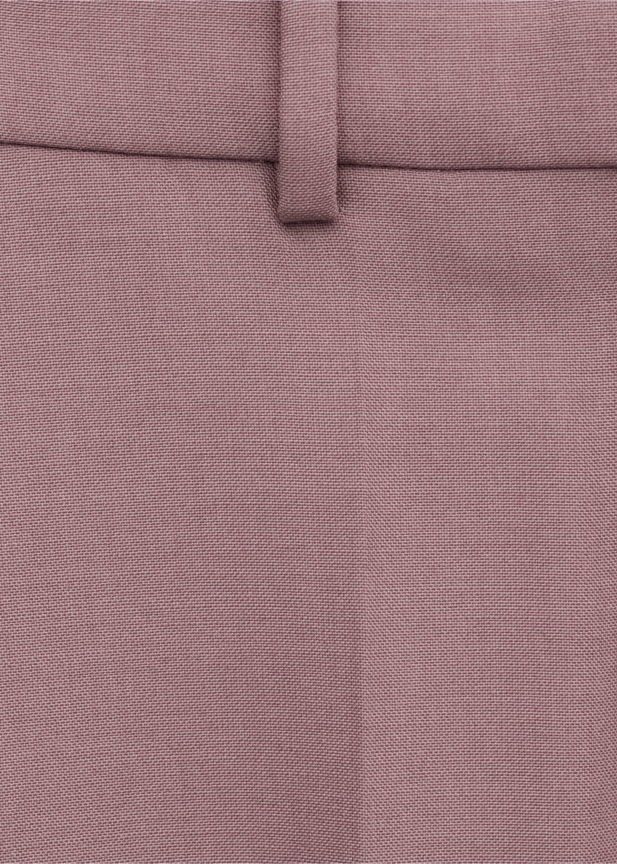 Flared wool suit trousers - Details of the article 0, Pink. Ref: 27004449-00.