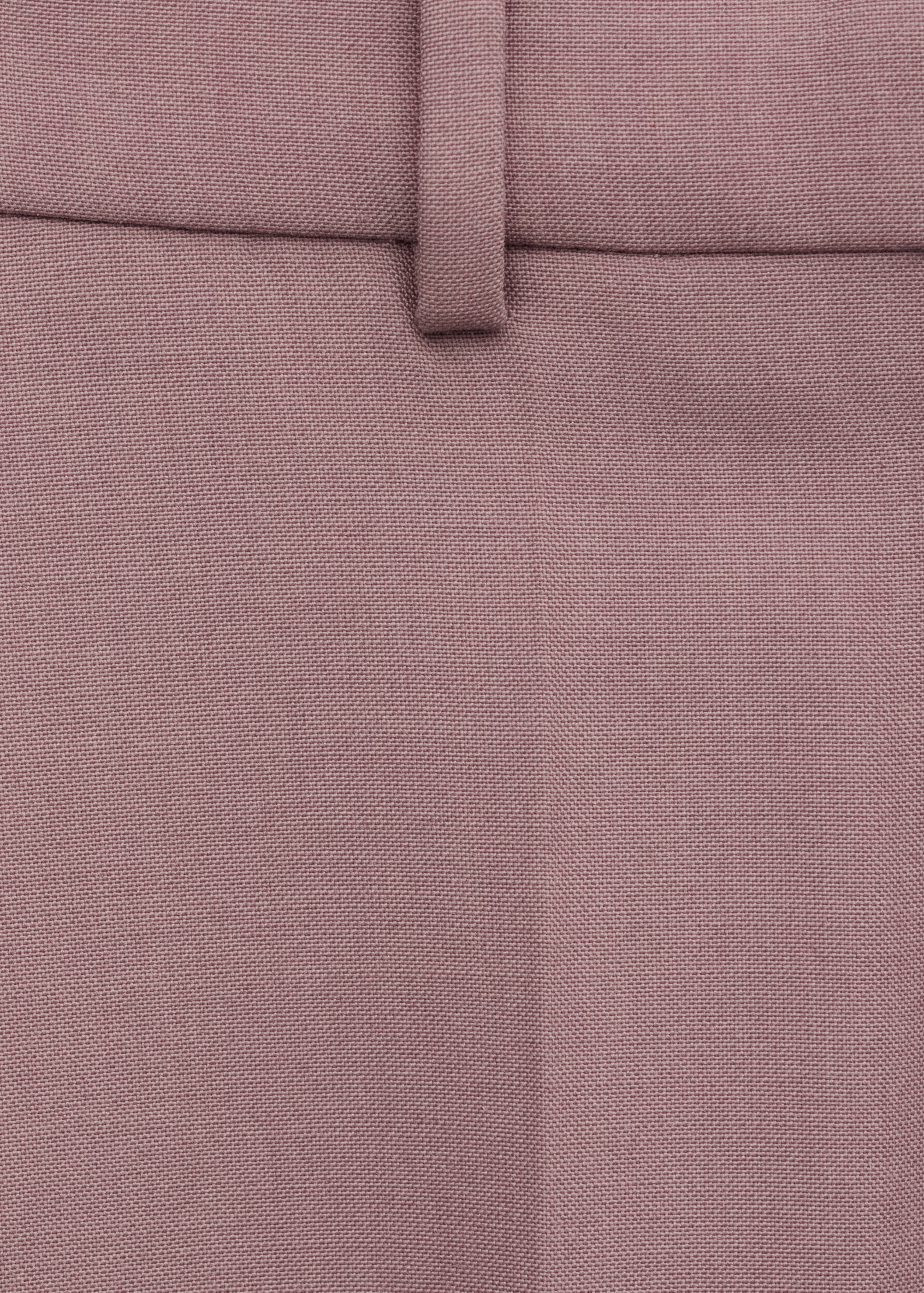 Flared wool suit trousers - Details of the article 0
