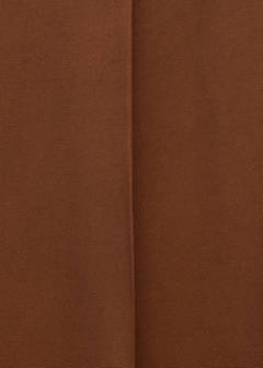 Straight low-rise suit trousers — Cognac 8