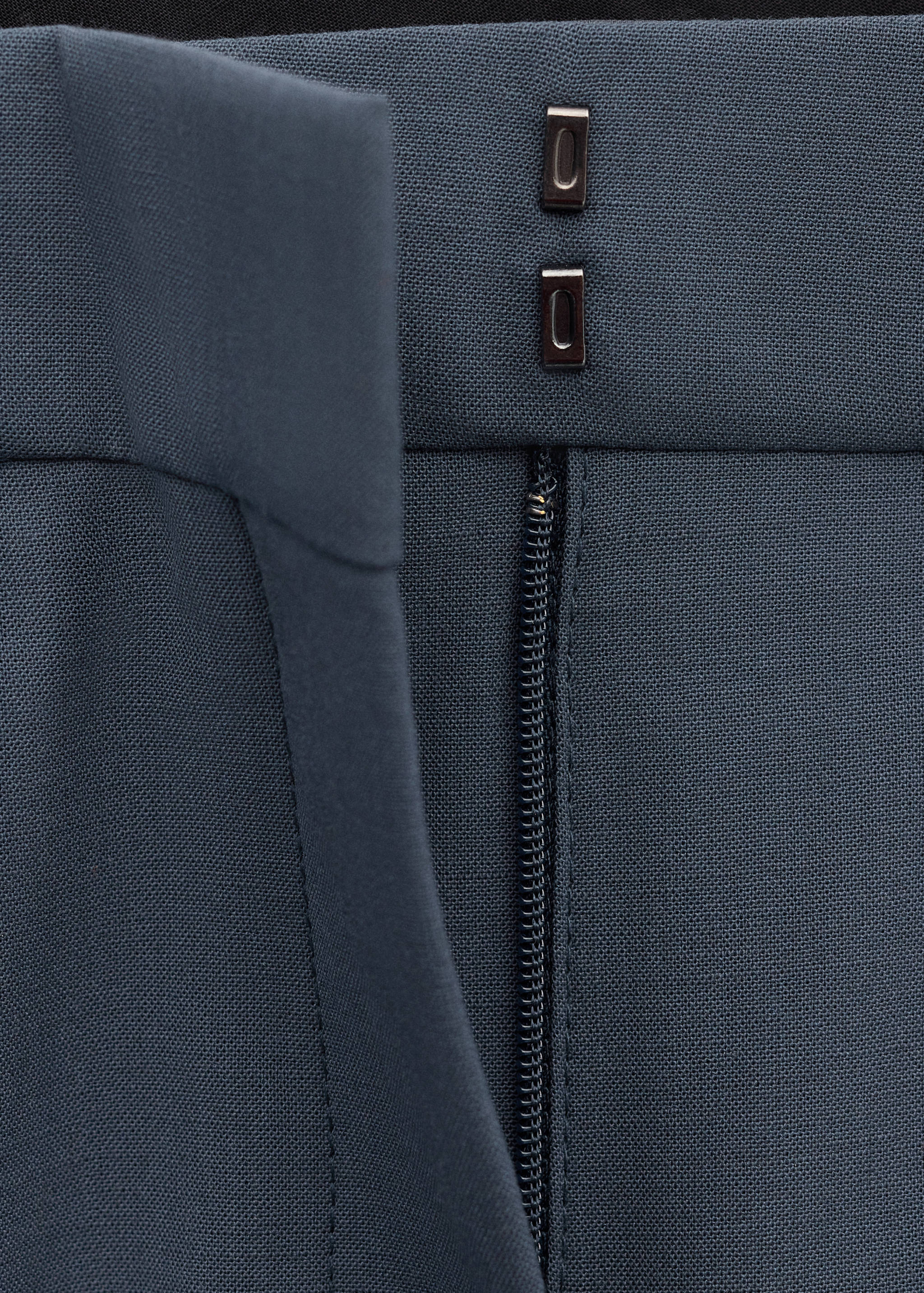 Прямые костюмные брюки из шерсти - Деталь изделия 8