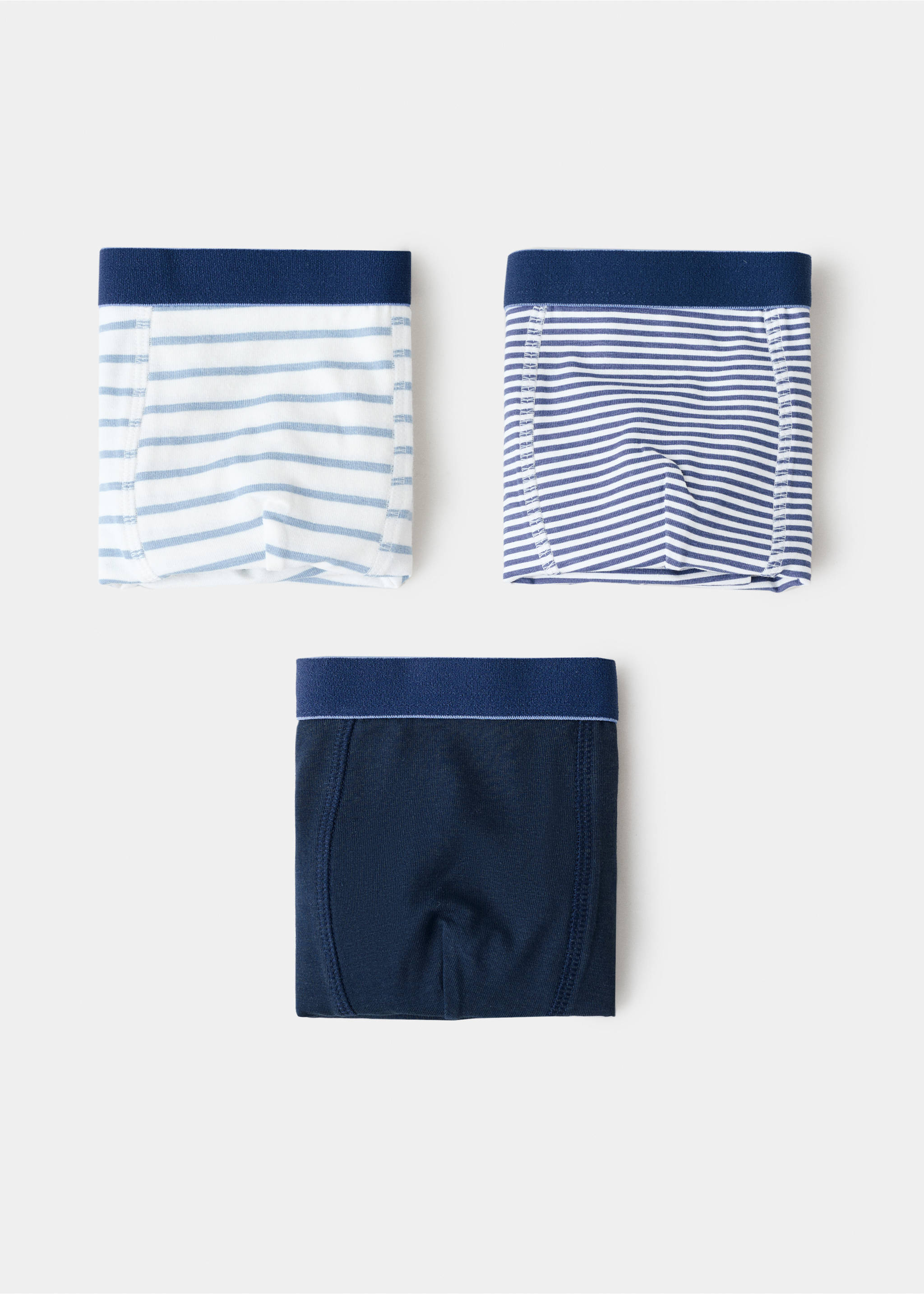 Pack 3 calzoncillos combinados - Artículo sin modelo, Azul. Ref: 27004773-00.