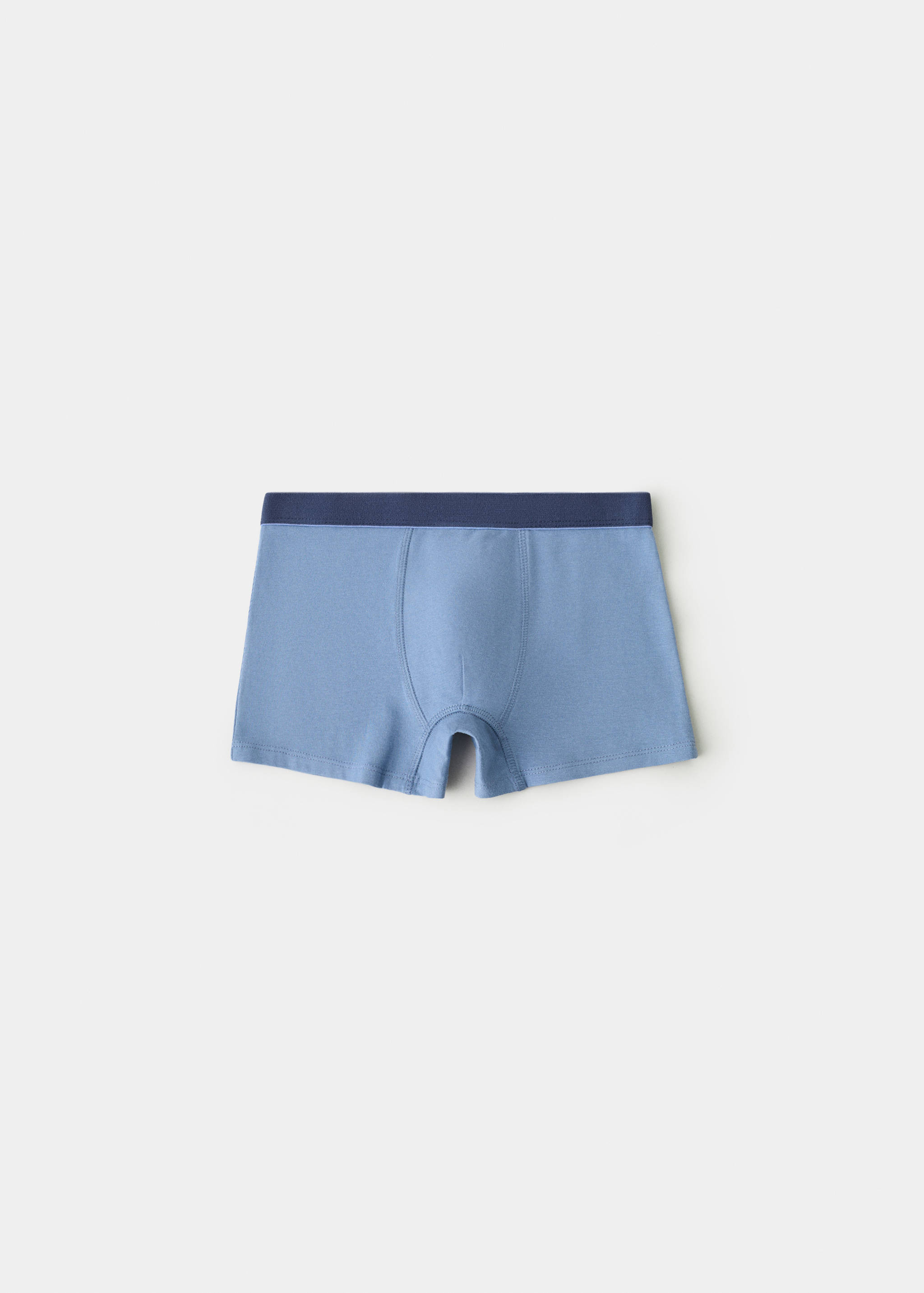 Pack of 3 cotton combination briefs - Reverse of the article