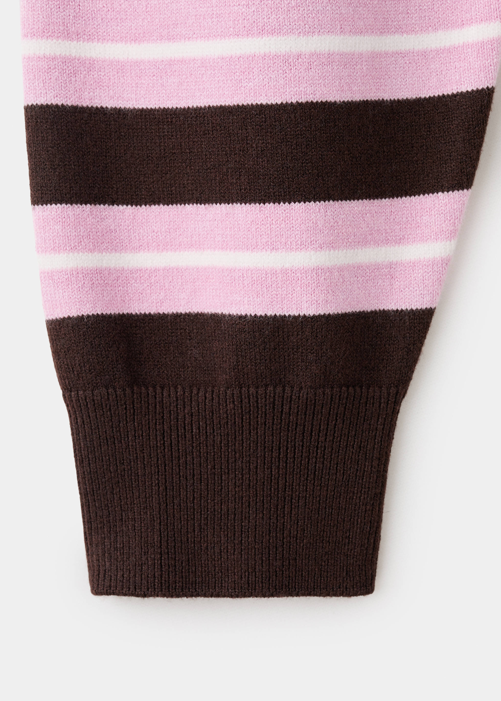 Knit striped sweater - Details of the article 0