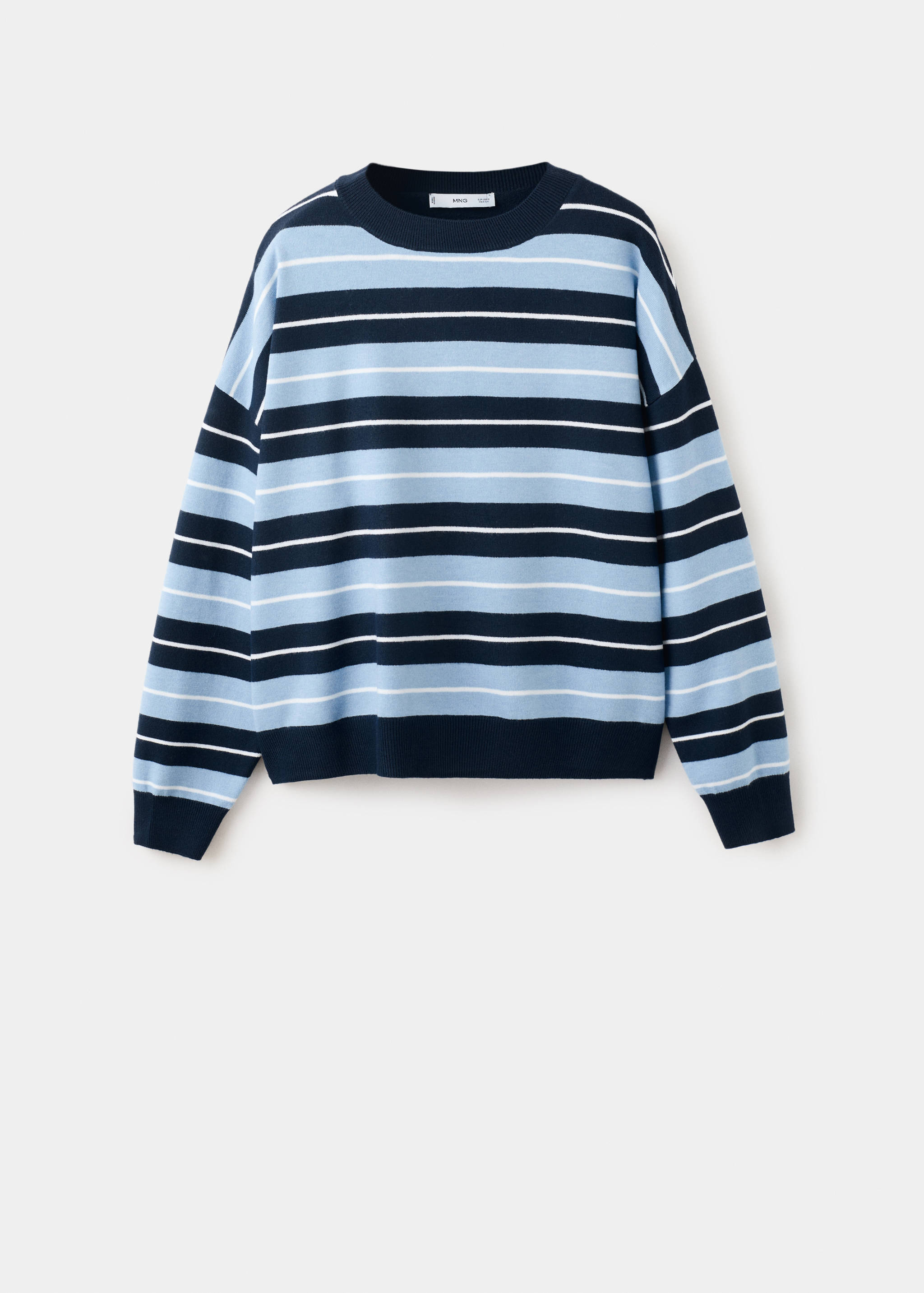 Knit striped sweater - Article without model