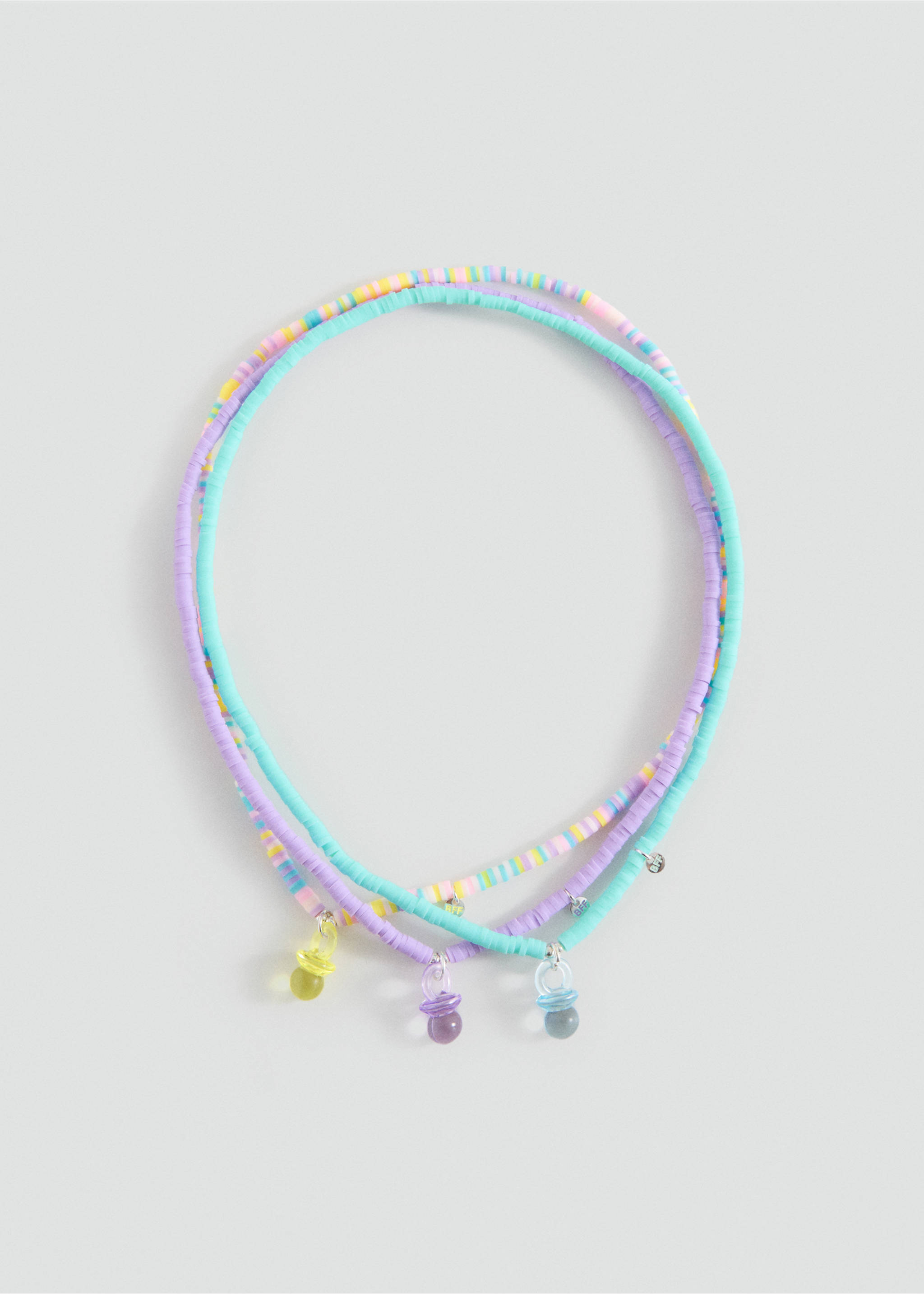 Pack 3 collares - Artículo sin modelo, Lila. Ref: 27004788-00.