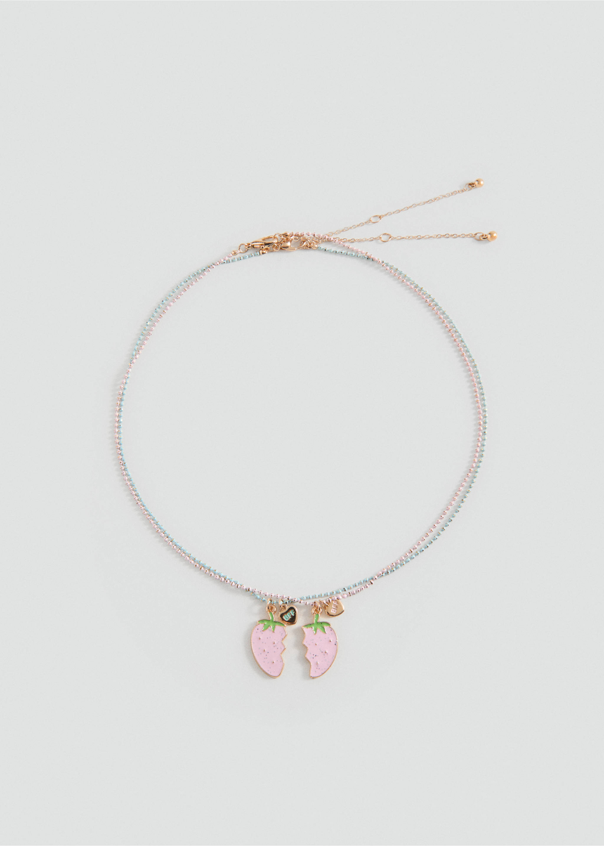 2 pack of necklaces - Article without model, Pale Pink. Ref: 27004792-00.
