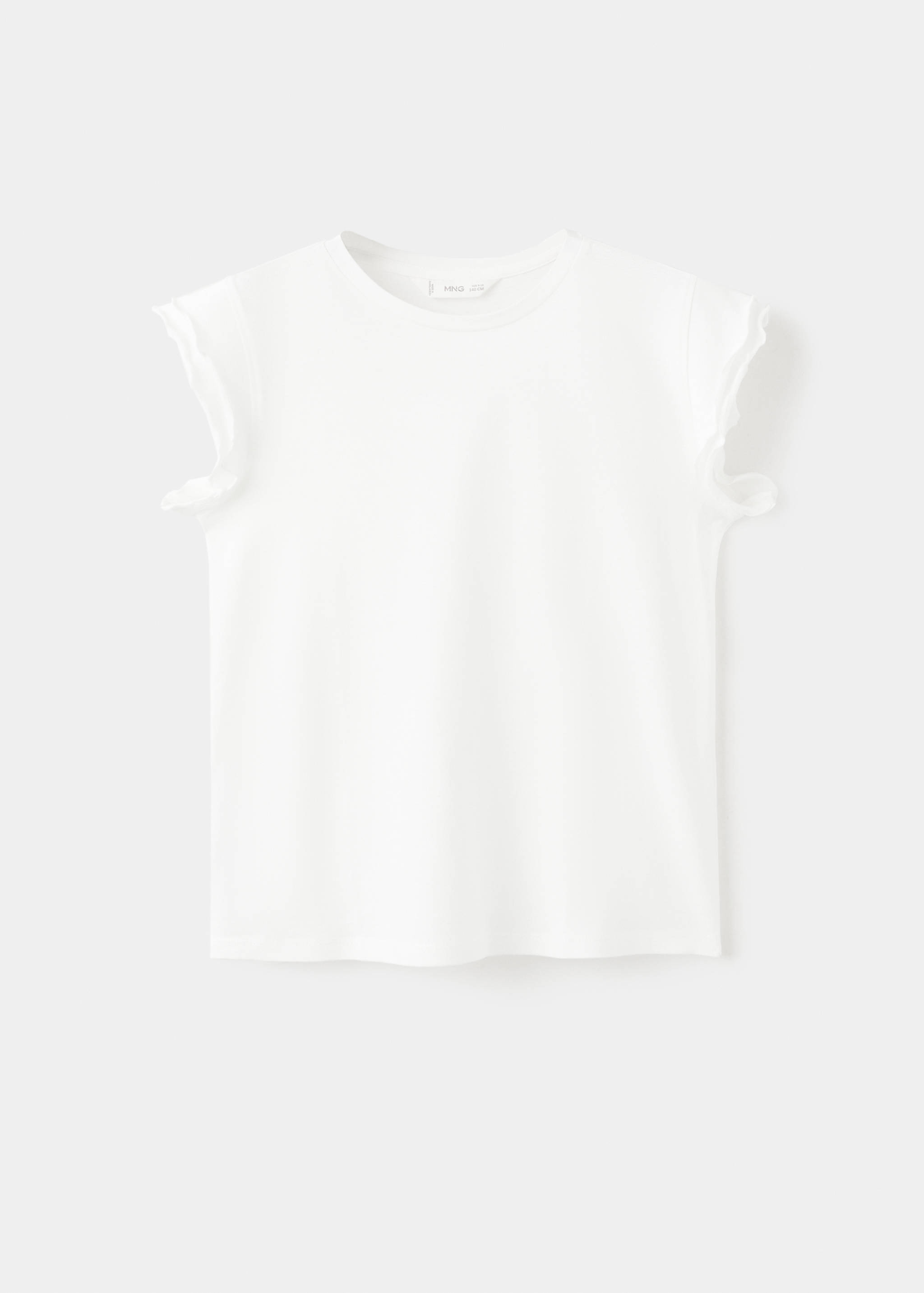 T-shirt volants manches courtes - Article sans modèle
