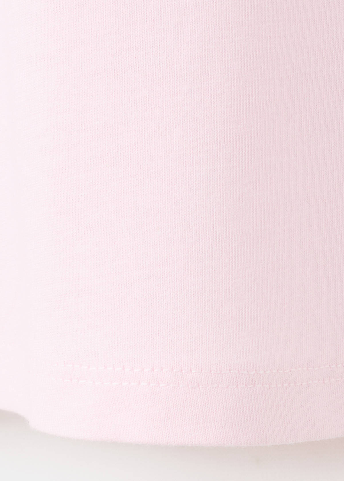 Short-sleeved ruffle t-shirt — Pink