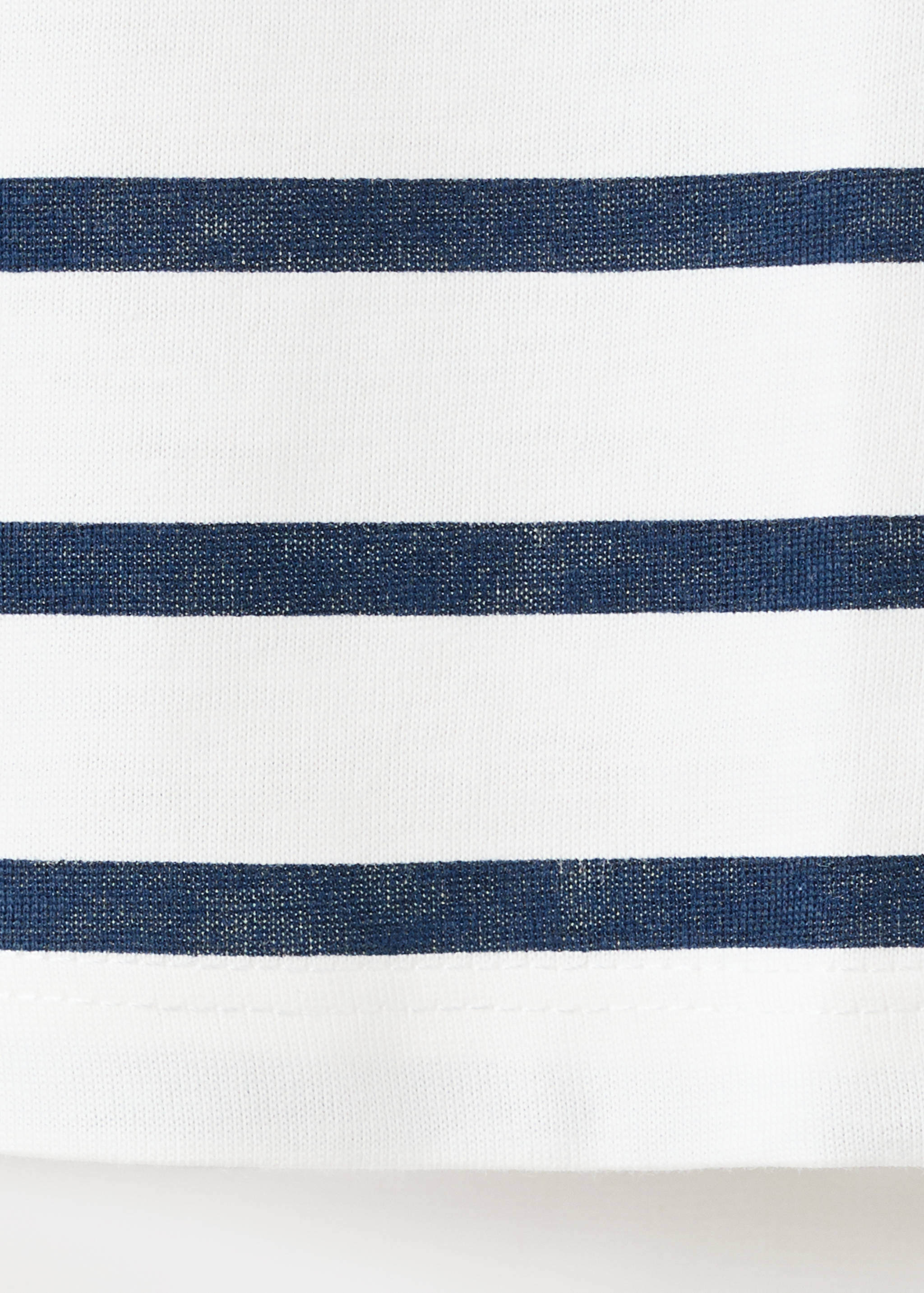 Ruffled striped t-shirt - Details of the article 0