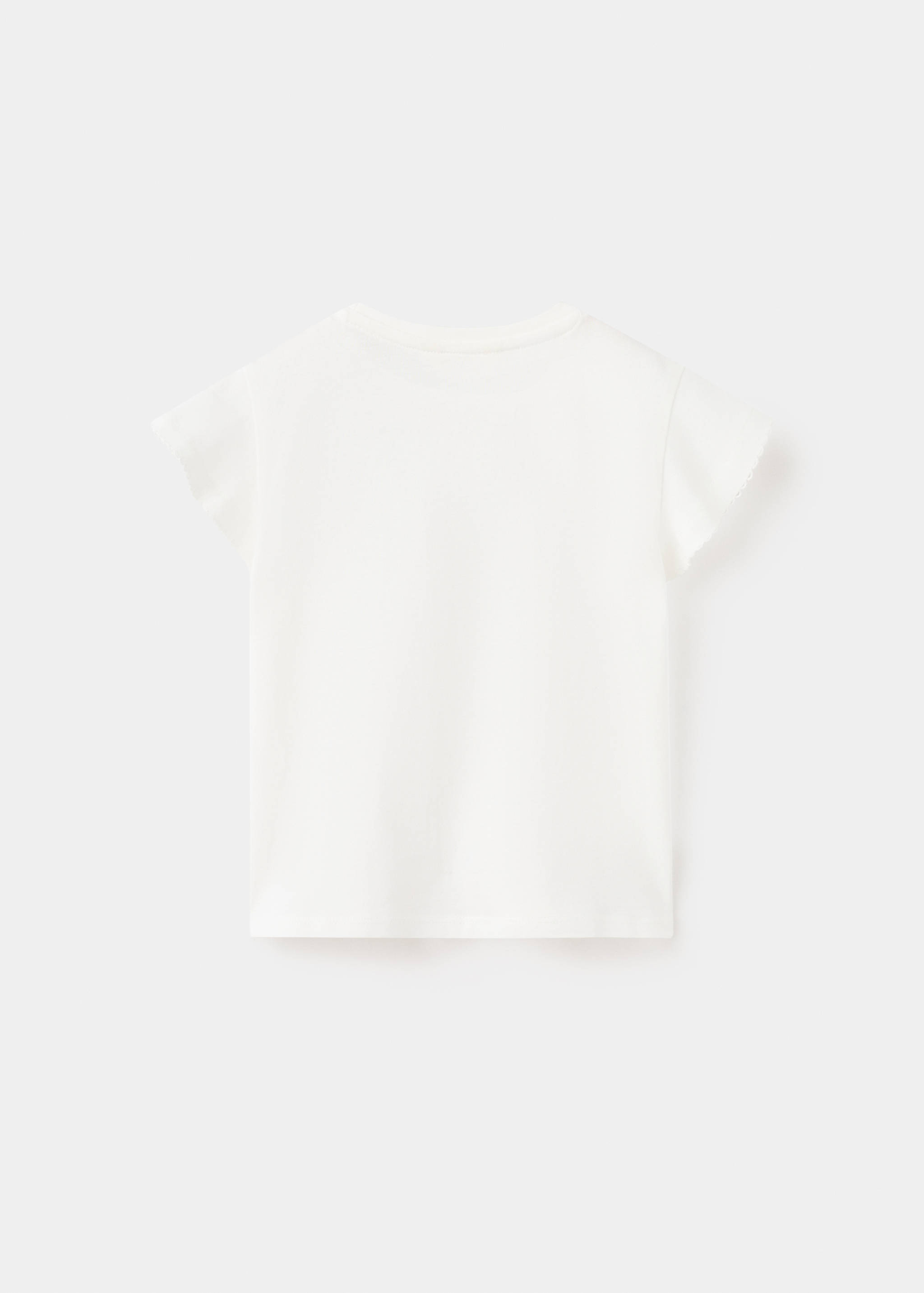 Camiseta algodón manga corta - Reverso del artículo