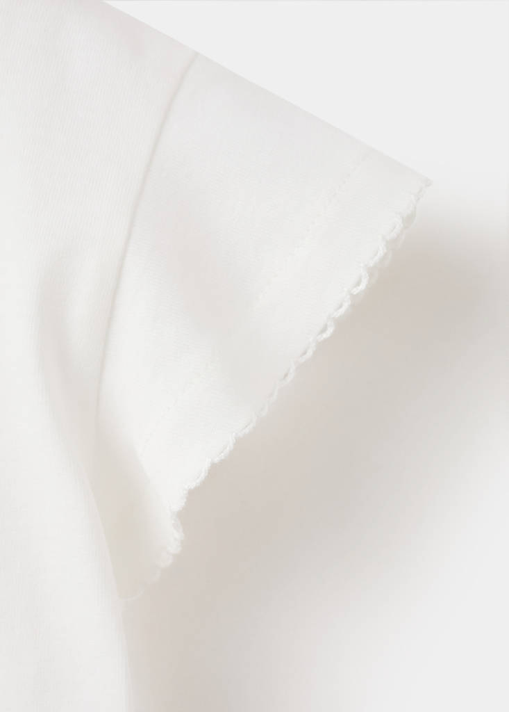 Short-sleeved cotton t-shirt — Off White
