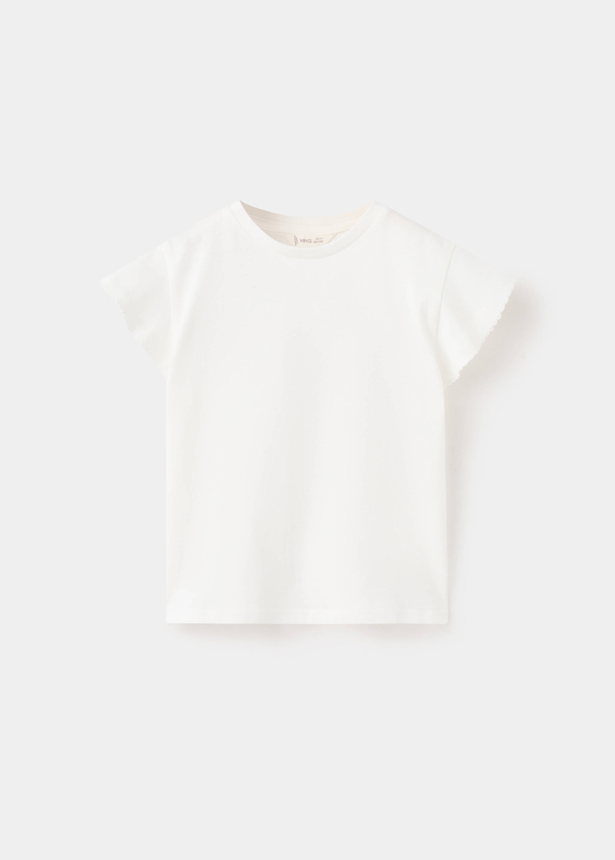 Short-sleeved cotton t-shirt - Article without model