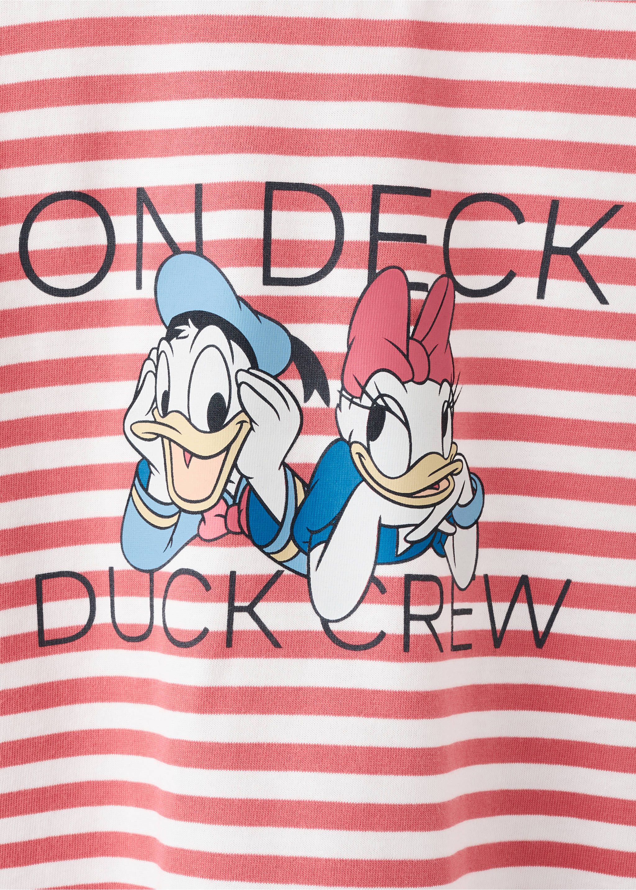 تيشيرت مخطط Daisy Donald - تفاصيل المنتج 8, أحمر زاهٍ. Ref: 27005160-00.