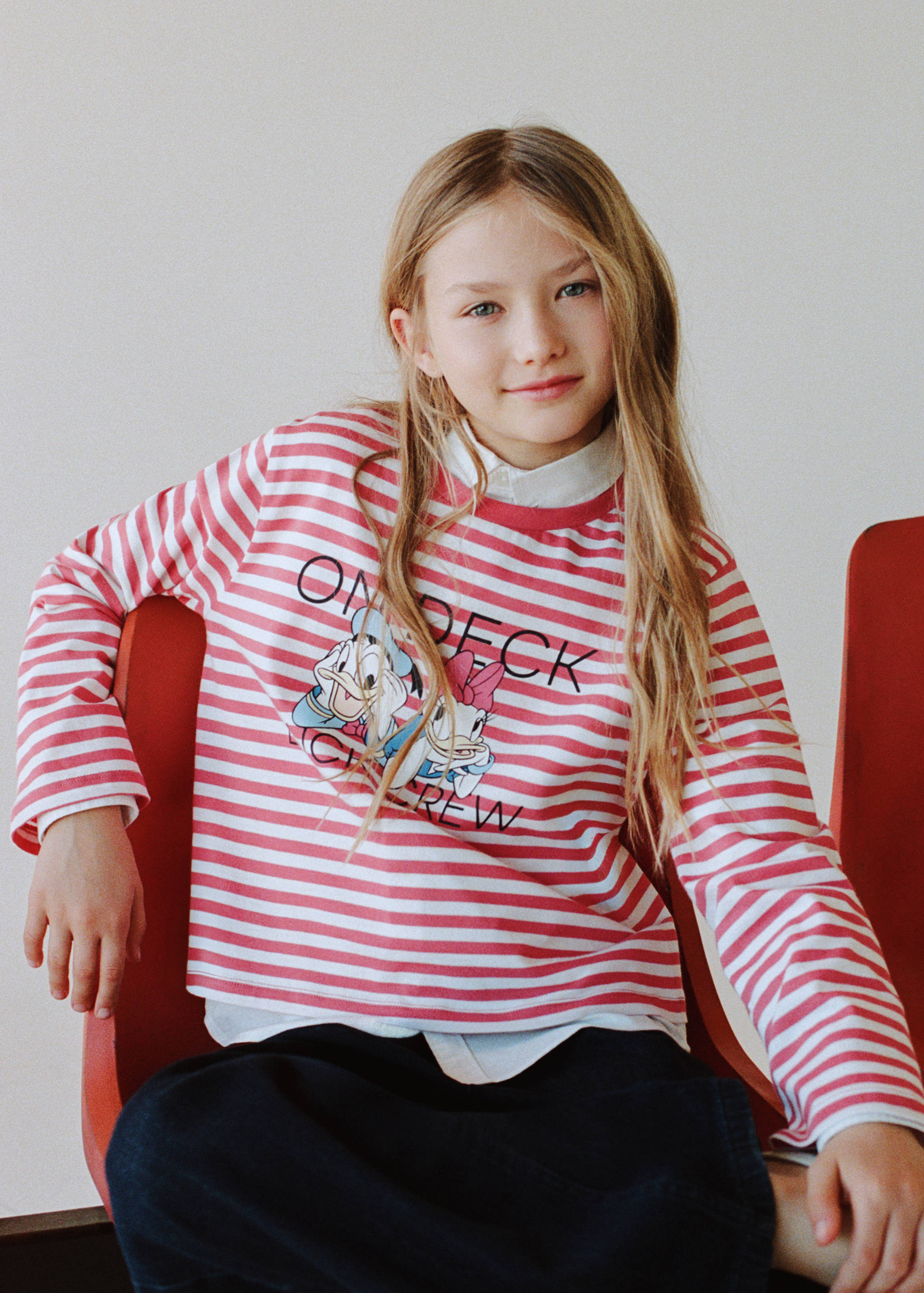 Daisy Donald striped T-shirt - Details of the article 5