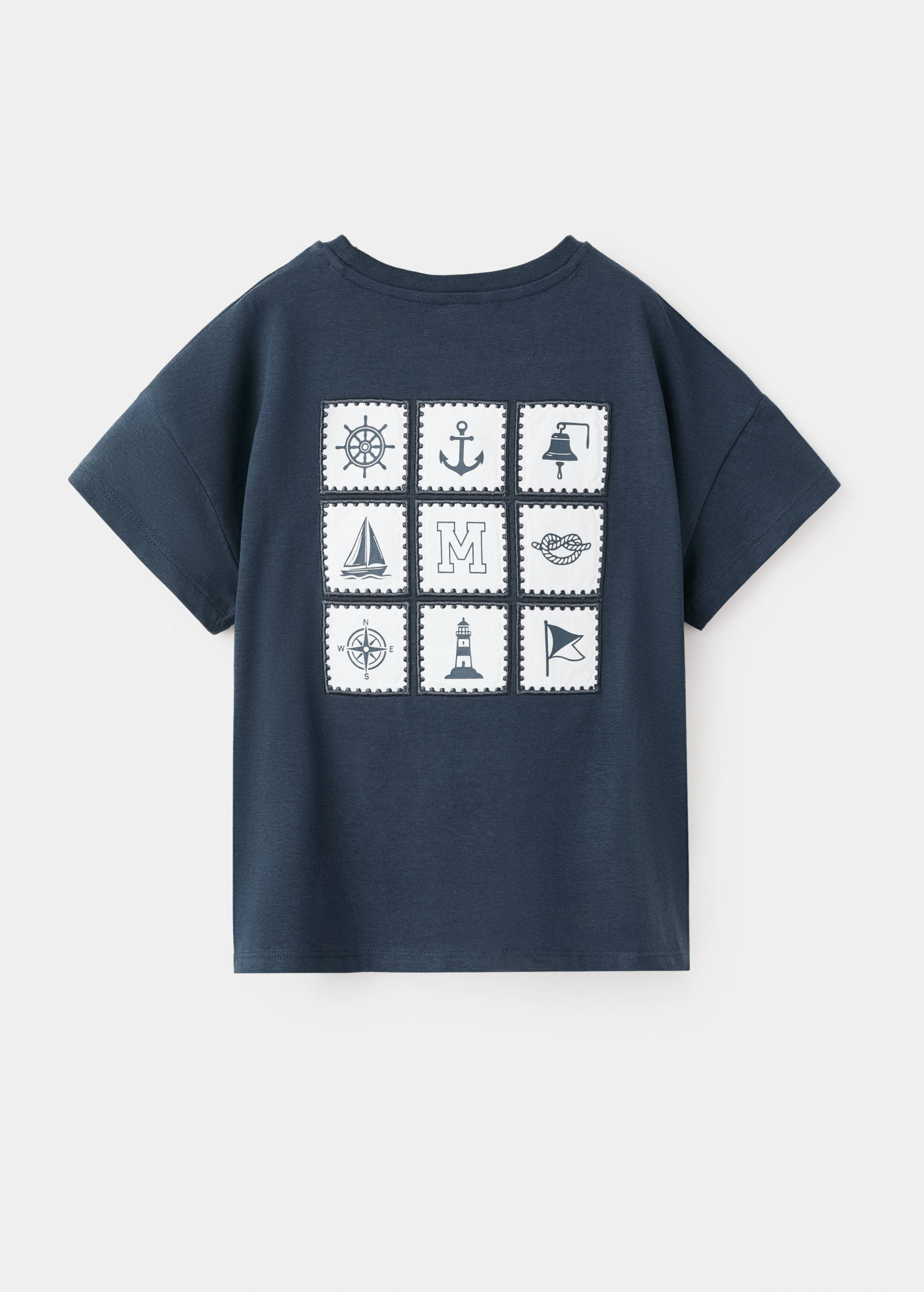 Camiseta detalle nudo - Reverso del artículo