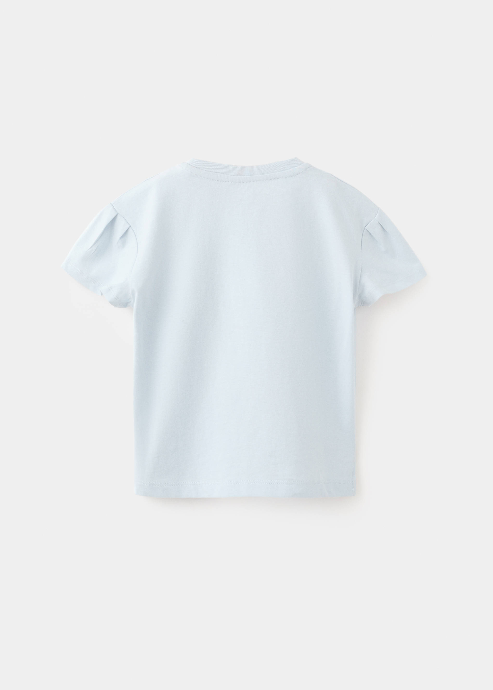 Printed cotton-blend t-shirt - Reverse of the article