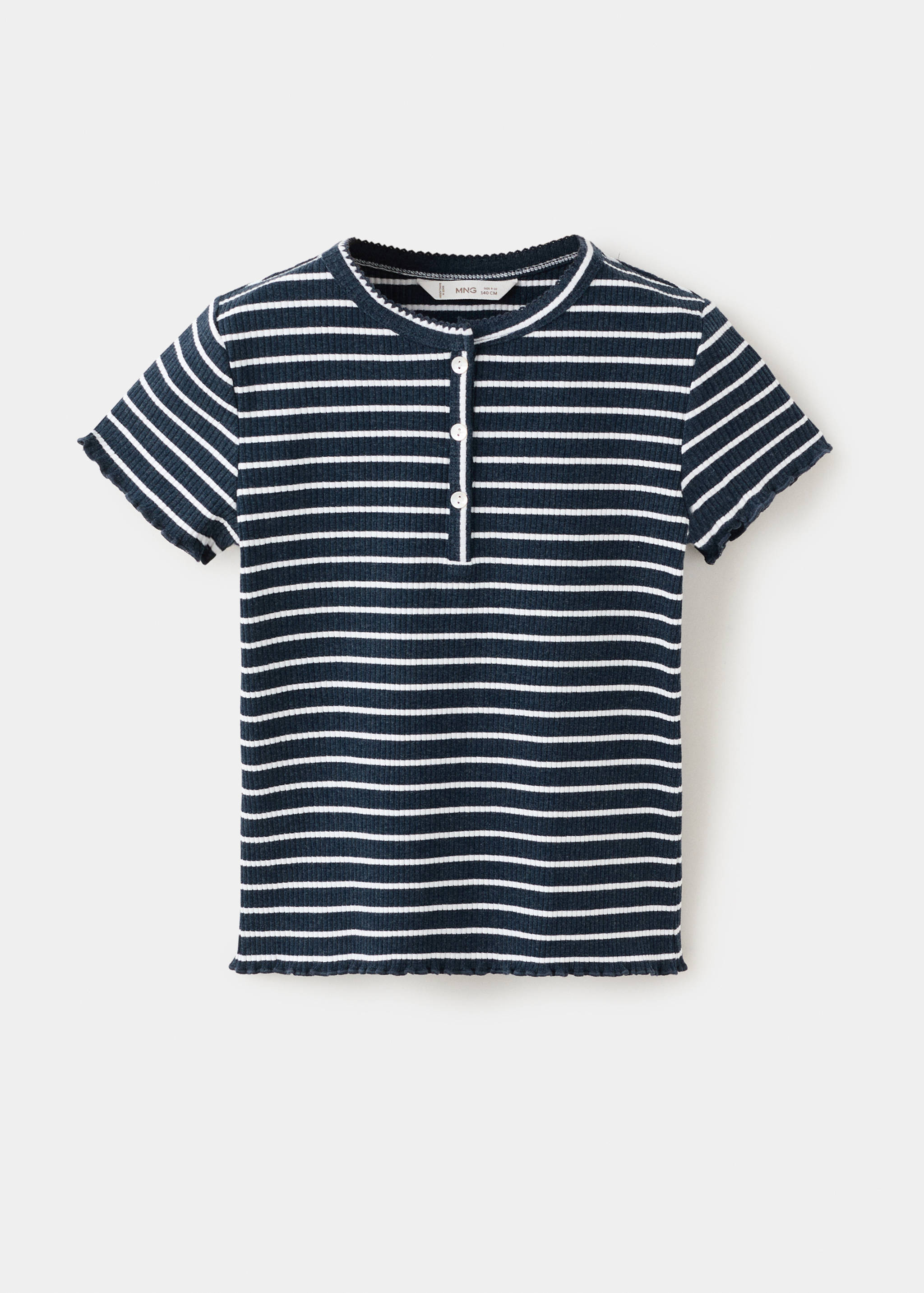 Striped jersey T-shirt - Article without model