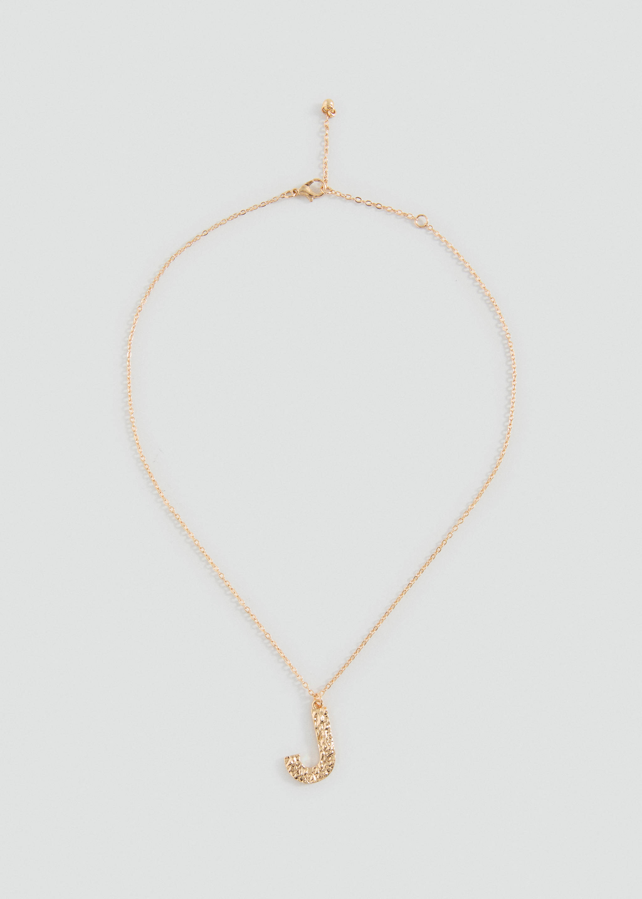 Letter Pendant Necklace - Article without model
