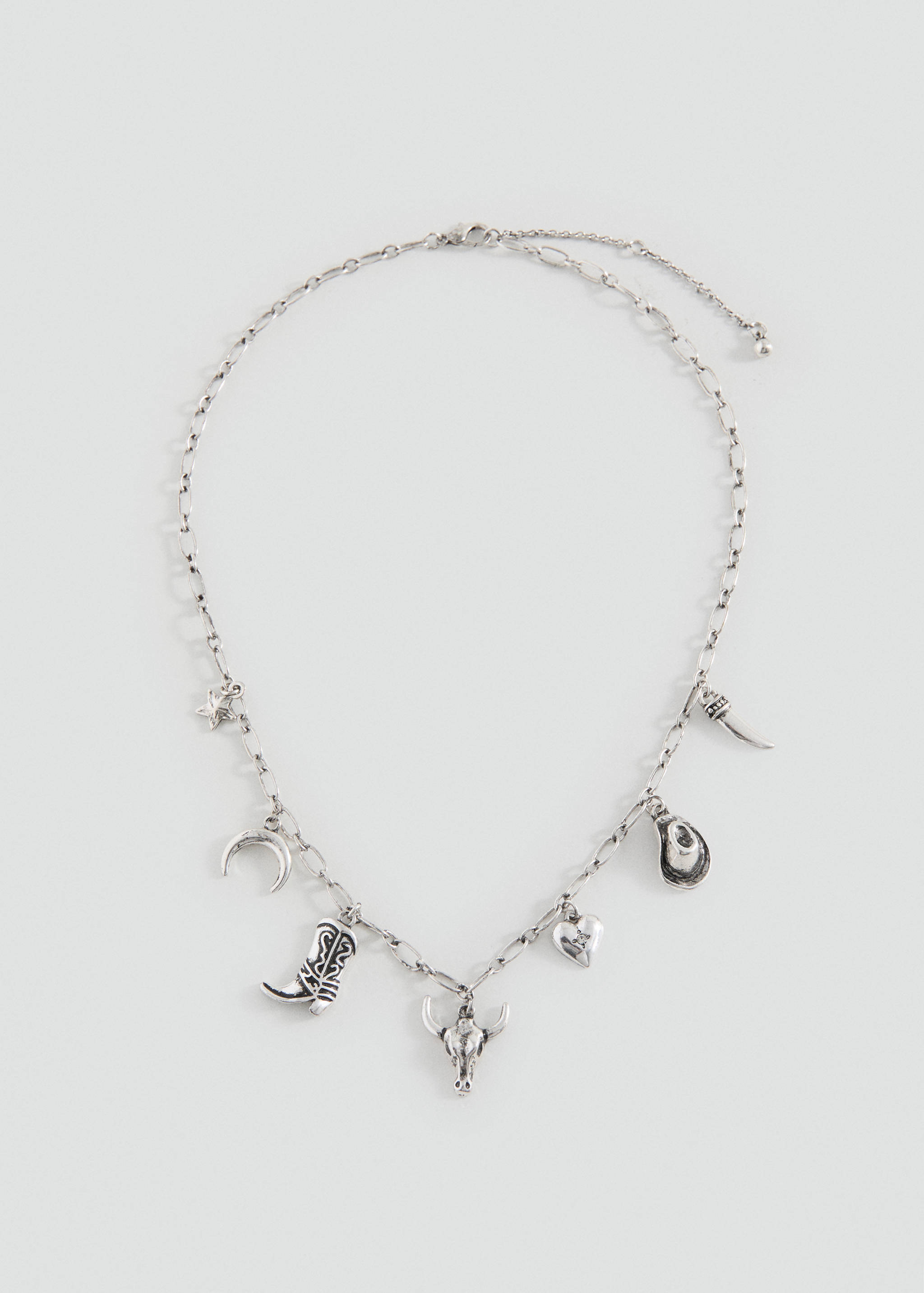 Pendant necklace with charms - Article without model