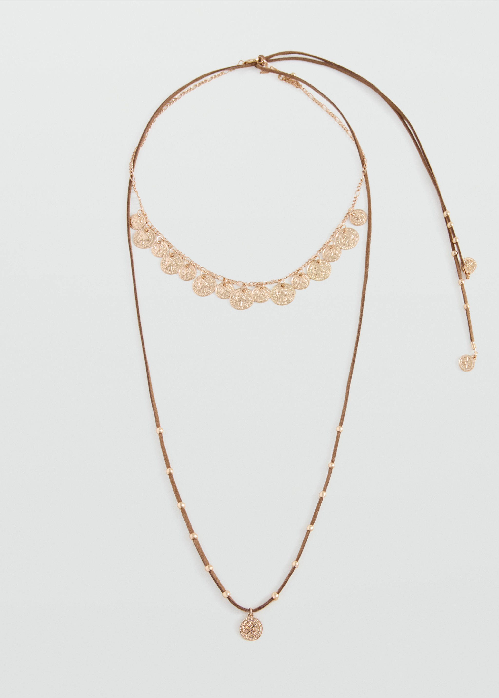 Pack 2 collares - Artículo sin modelo, Marrón. Ref: 27005177-00.