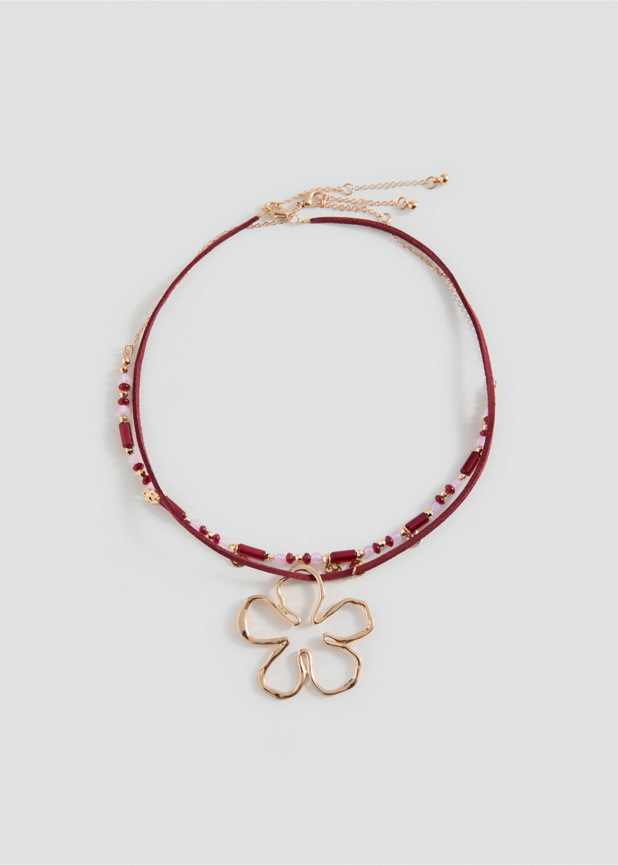 2 pack of necklaces - Article without model, Pink. Ref: 27005182-00.