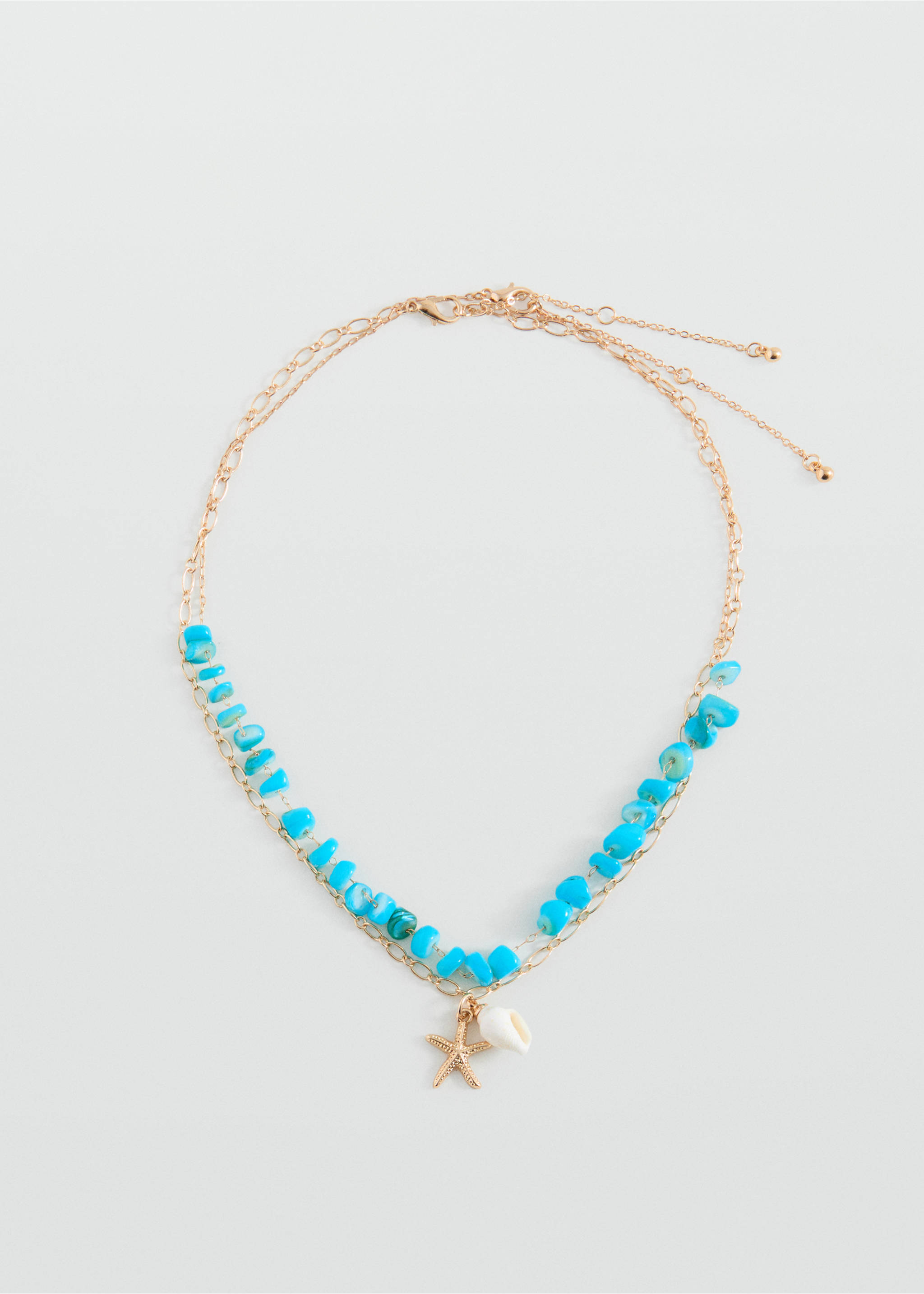 2 pack of necklaces - Article without model, Blue. Ref: 27005184-00.
