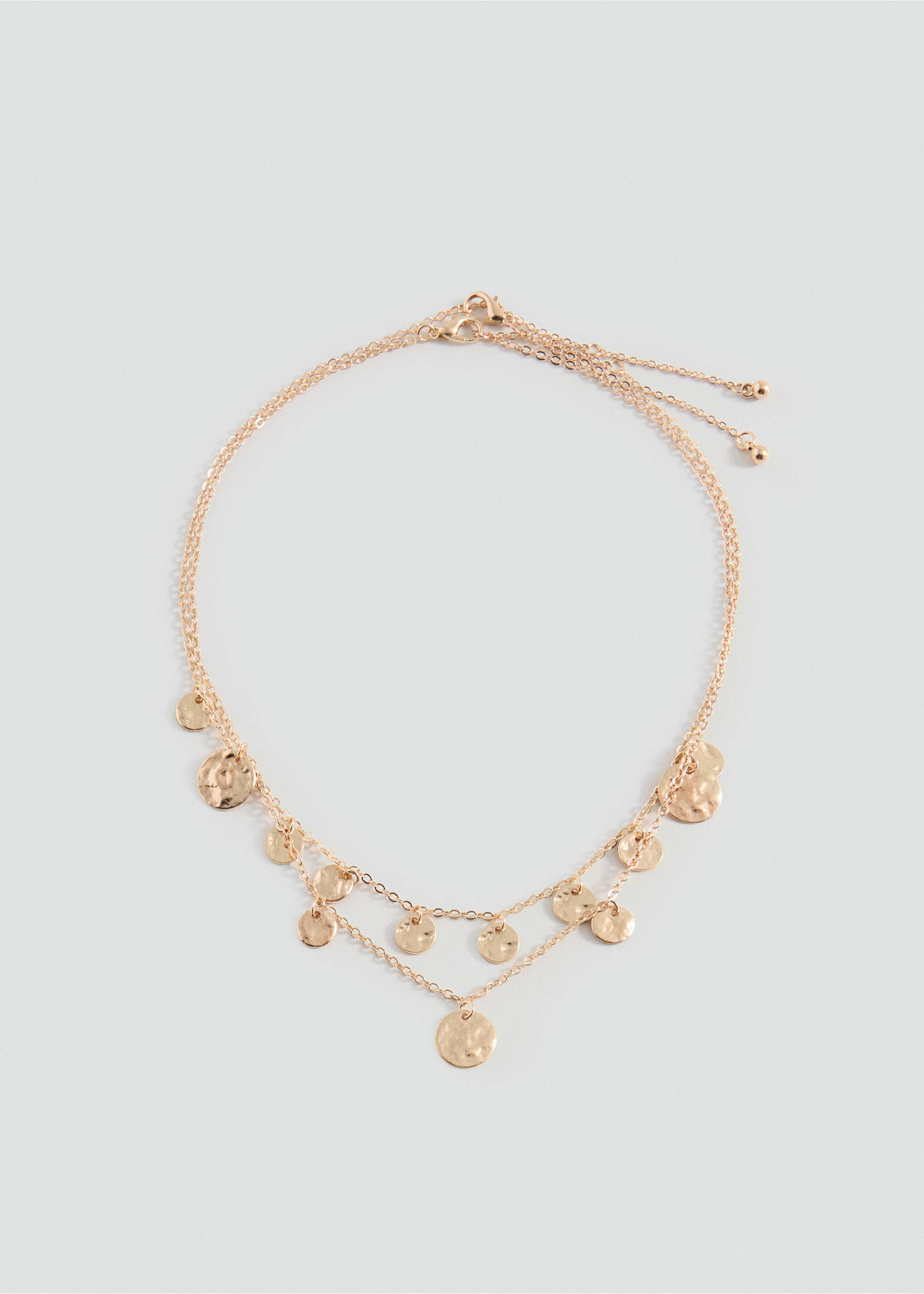 2 pack of necklaces - Article without model, Gold. Ref: 27005185-00.