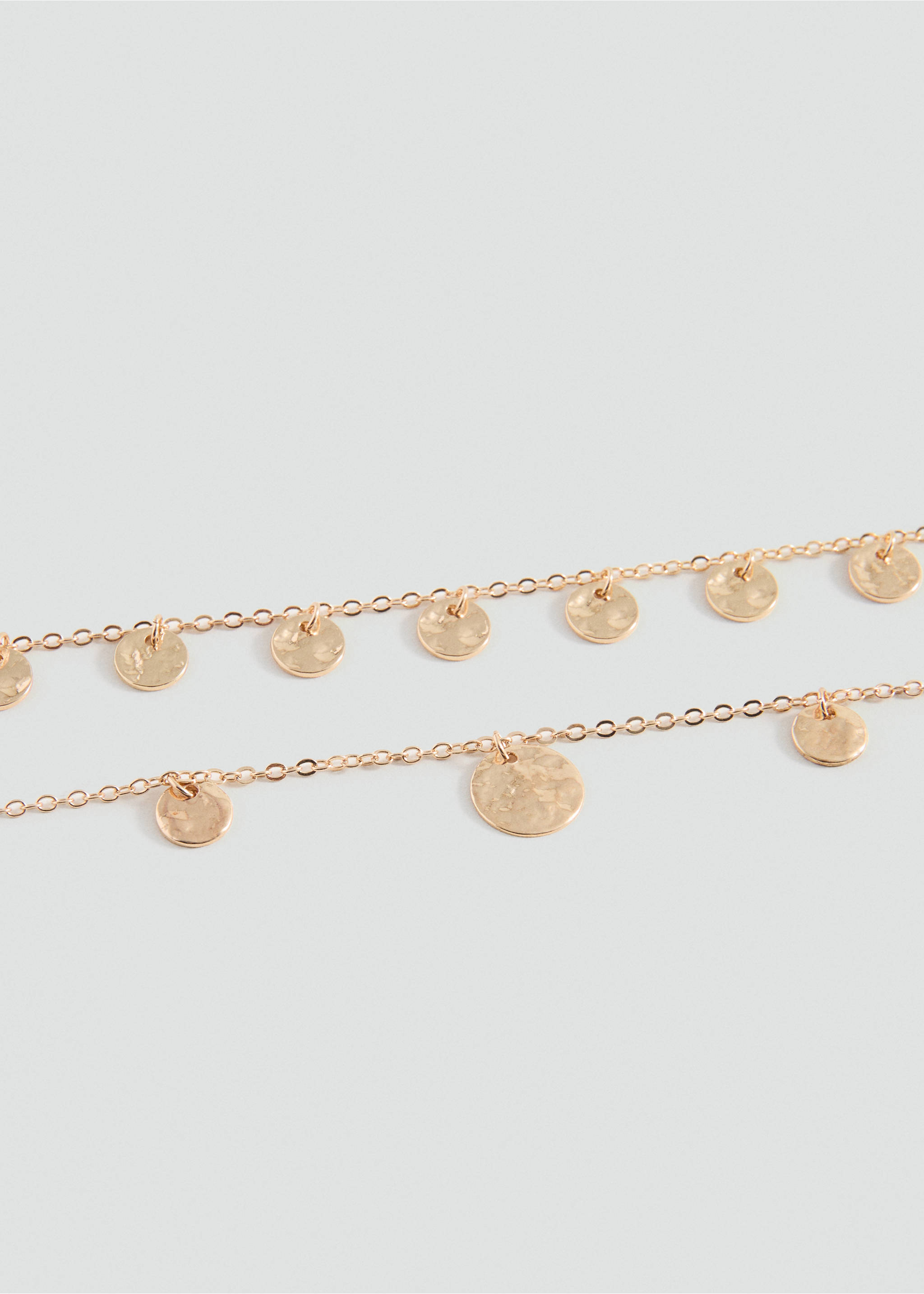 2 pack of necklaces - Medium plane, Gold. Ref: 27005185-00.