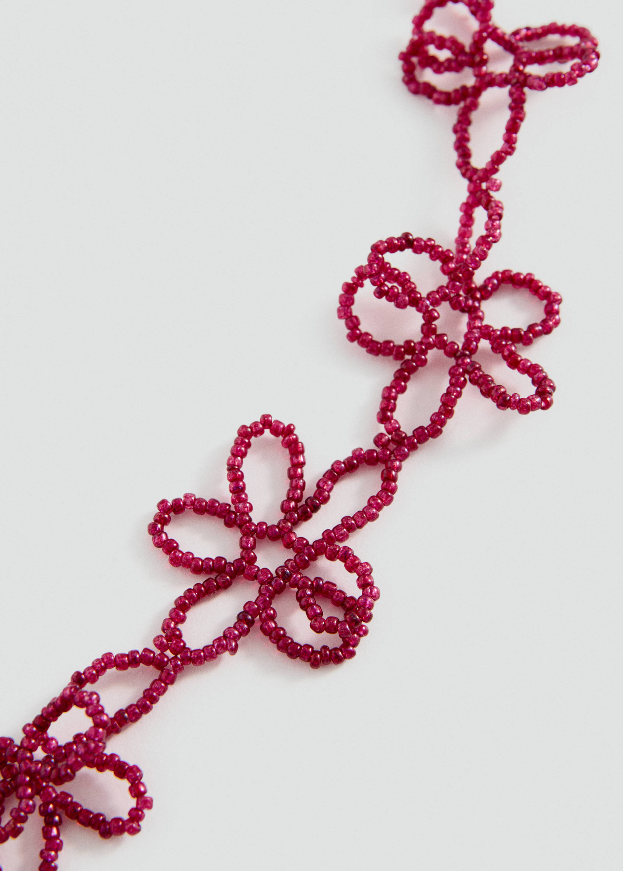 Floral choker - Medium plane