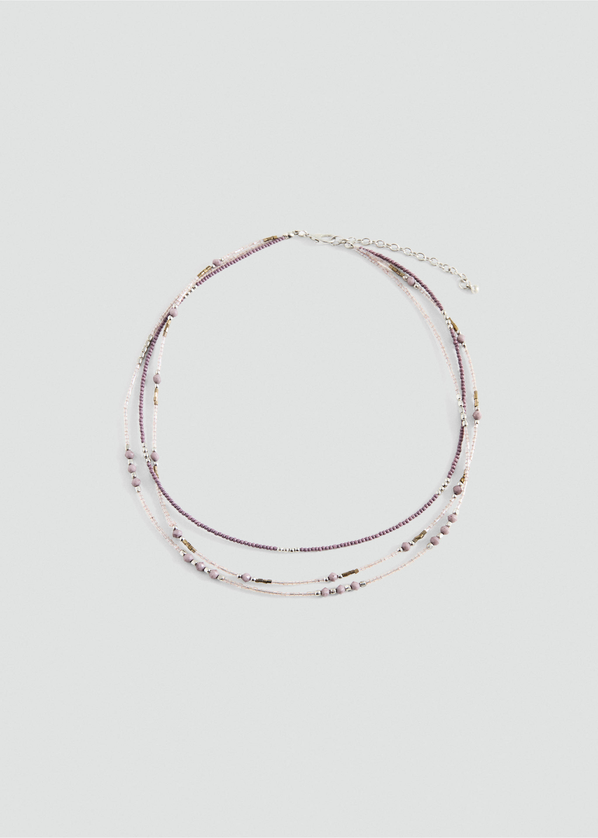 Multi-chain collar - Article without model, Purple. Ref: 27005191-00.