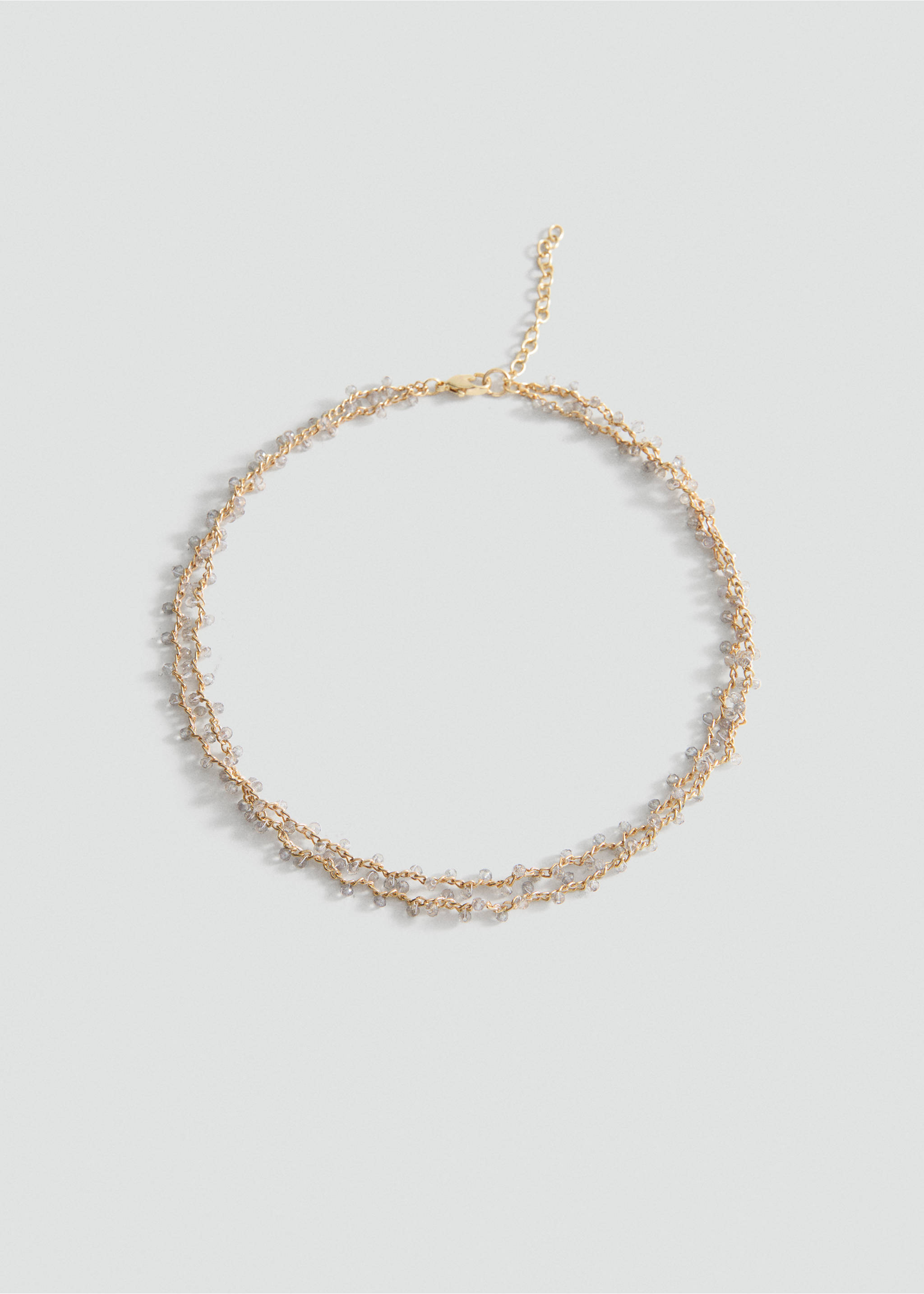 Collier multichaîne - Article sans modèle, Bleu. Ref: 27005192-00.