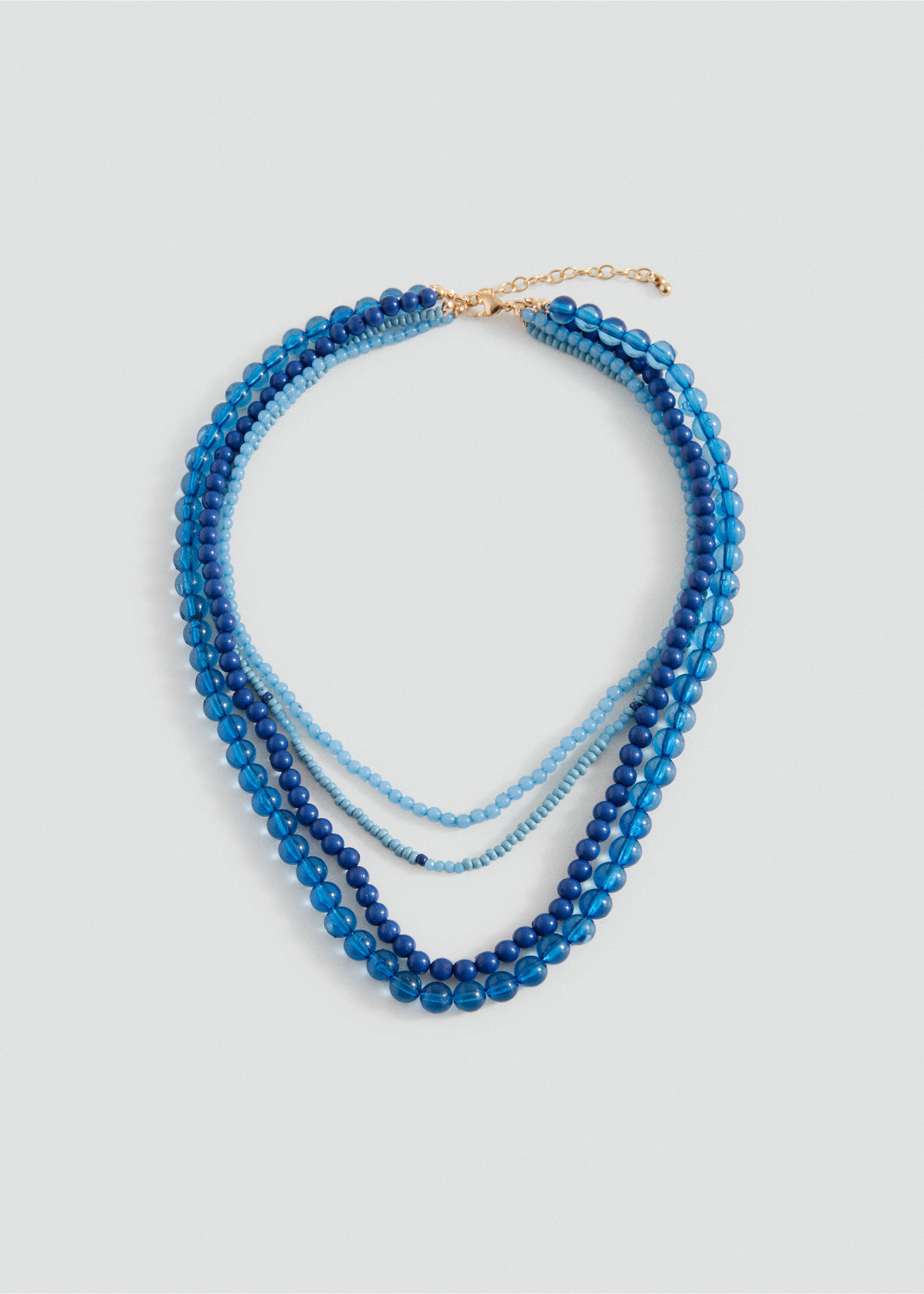 Mehrreihige Kette - Artikel ohne Model, Blau. Ref: 27005194-00.