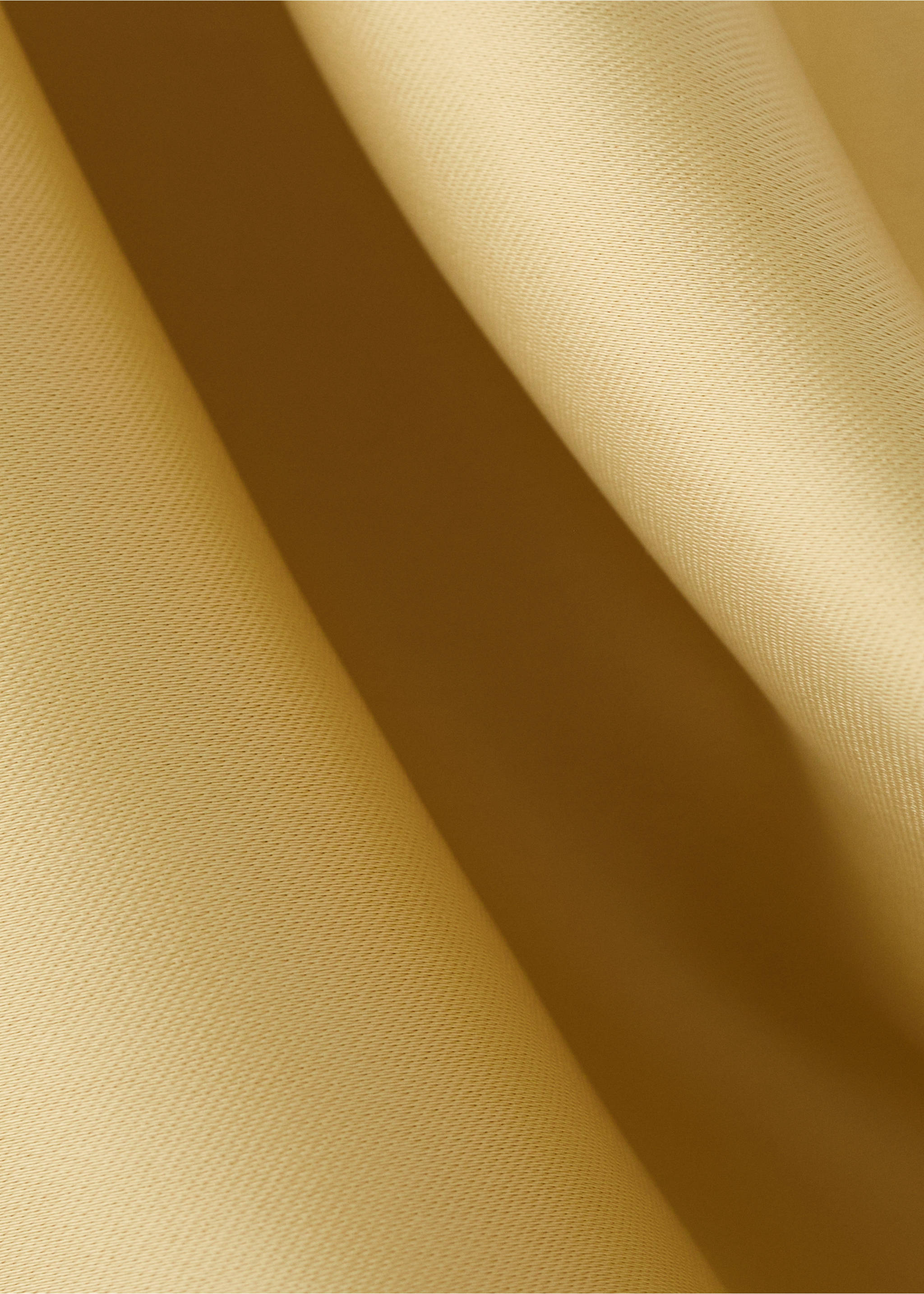 Vestit setinat coll drapejat - Detall de l'article 8, Beige. Ref: 27005822-00.