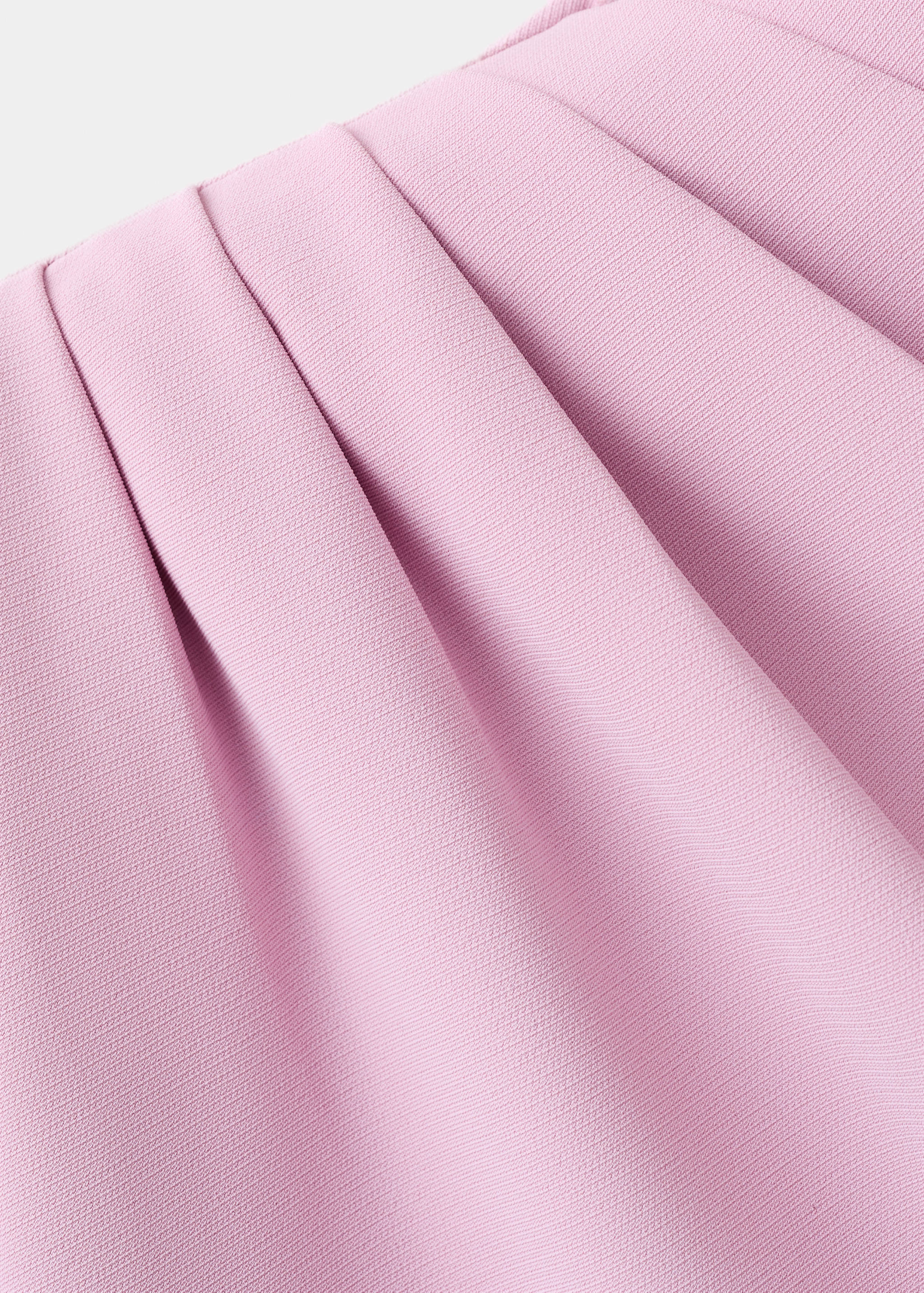 Flared-sleeve satin dress - Details of the article 8