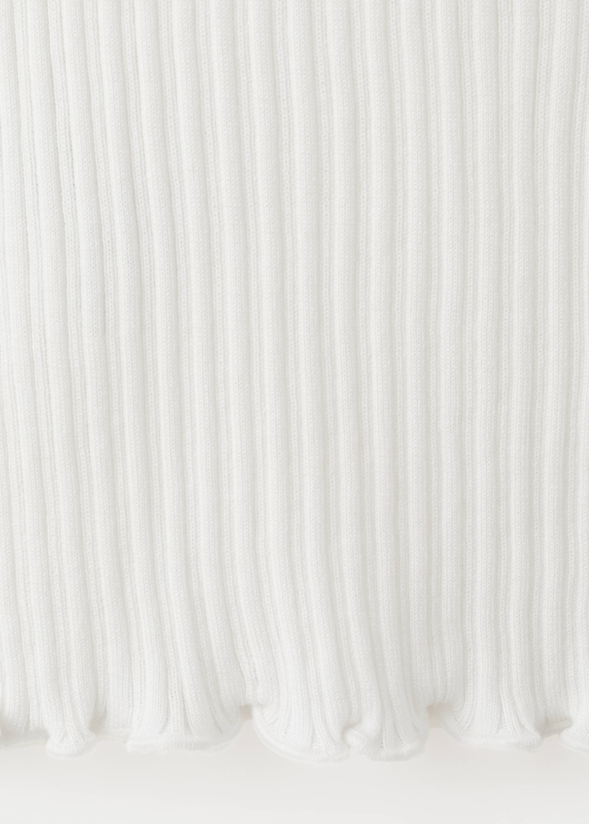Ribbed  knit t-shirt - Details of the article 0