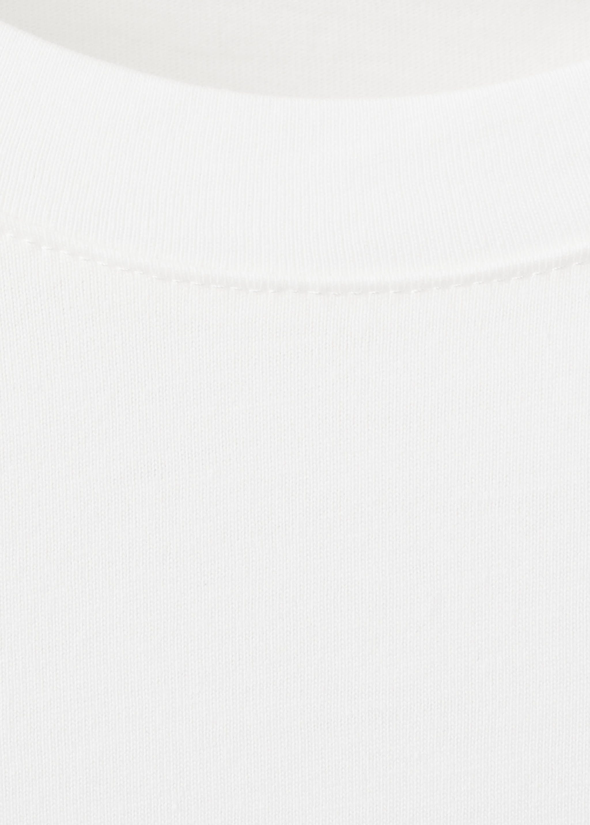 Футболка з бавовни з квітковою вишивкою - Детальніше про товар 8