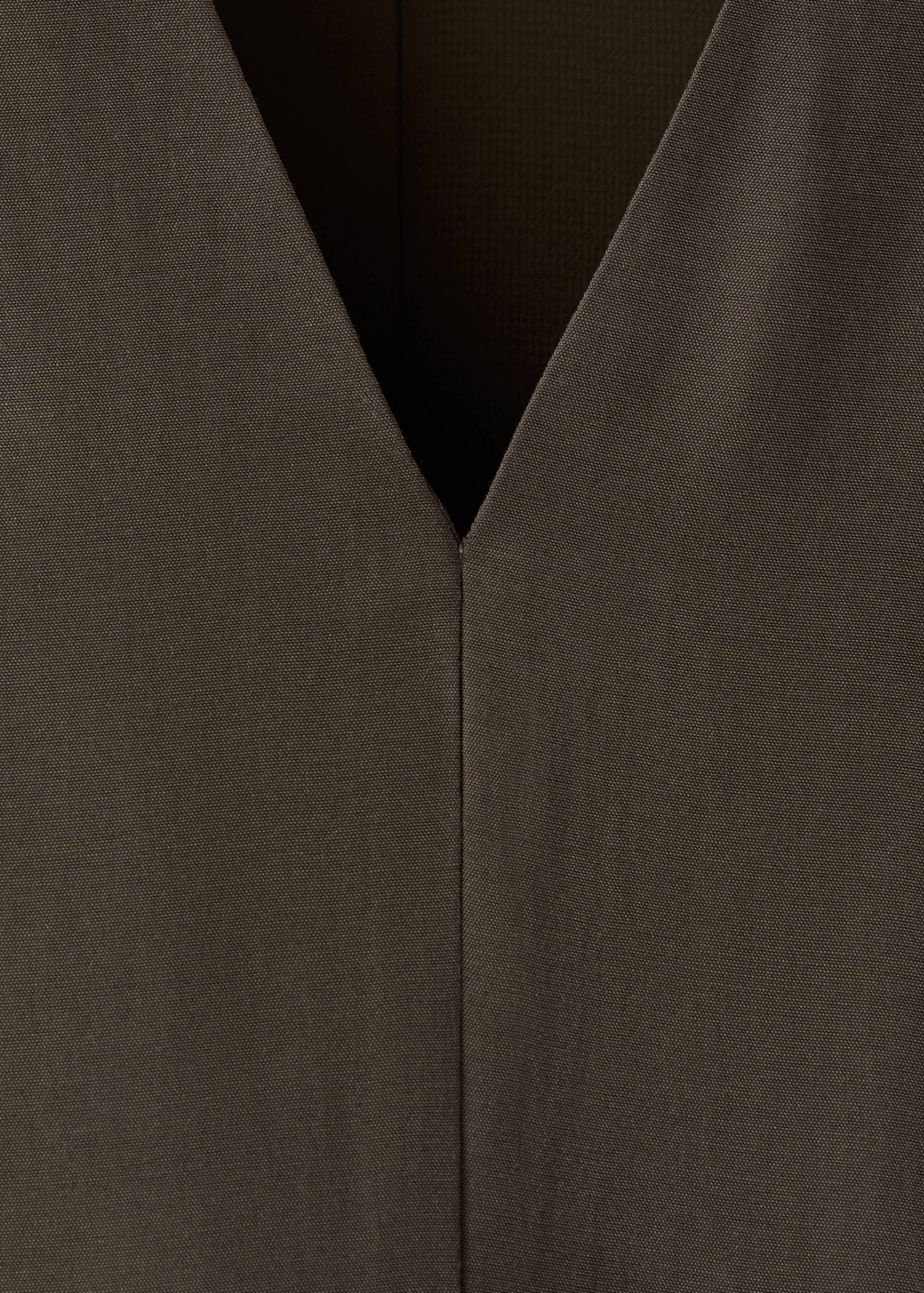 Double-belt A-line dress - Details of the article 8