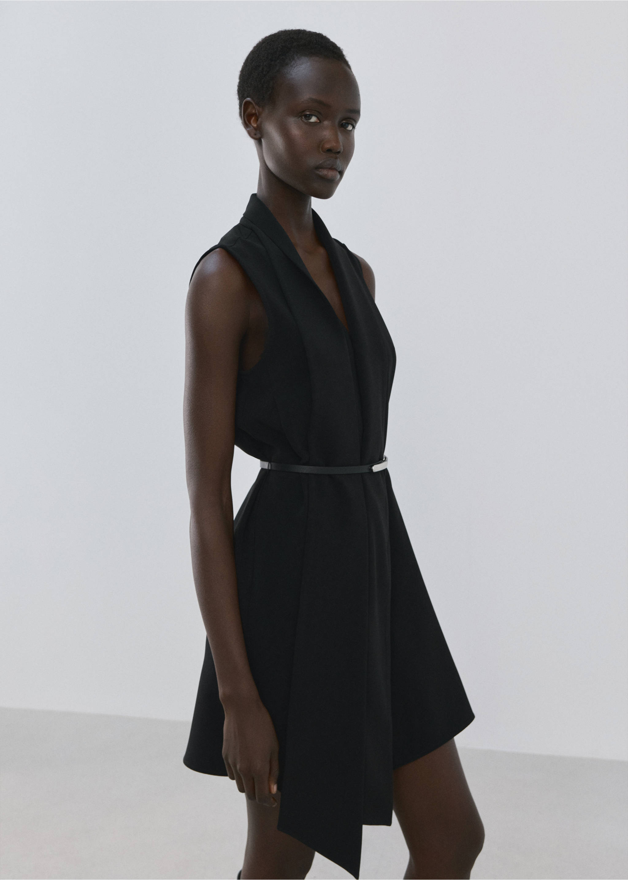 Vestido fular cinturón - Detalle del artículo 6