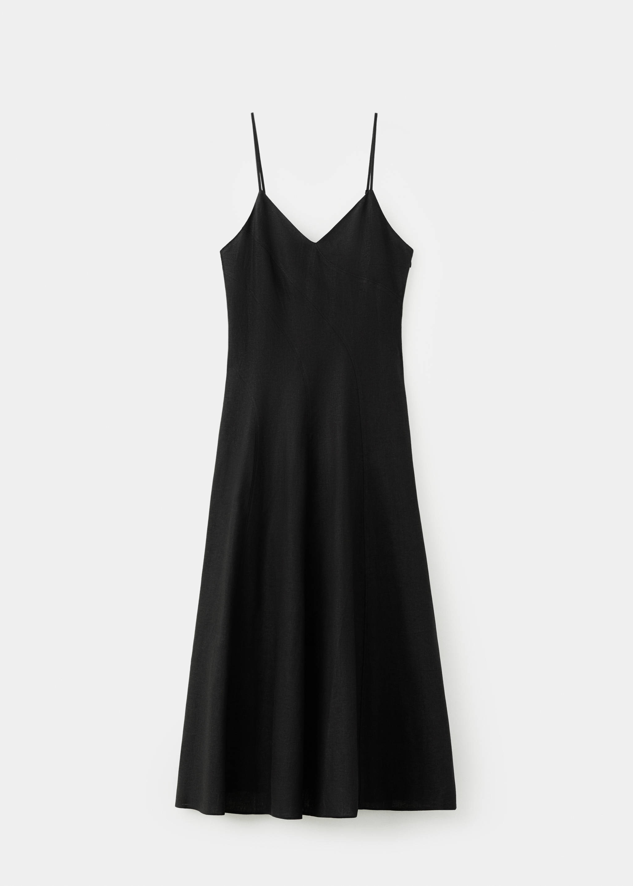 A-line linen dress - Article without model