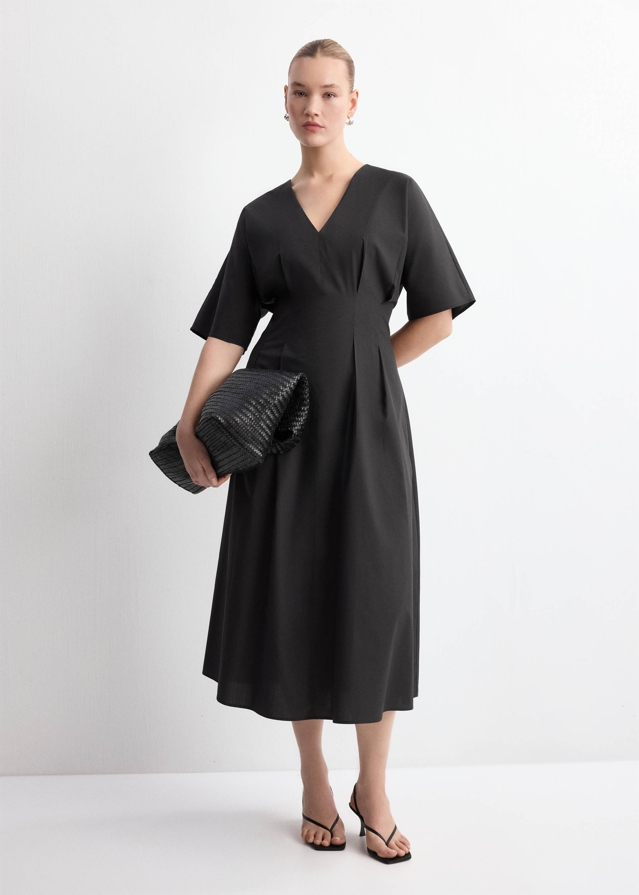 Robe évasée lyocell - Détail de l'article 3