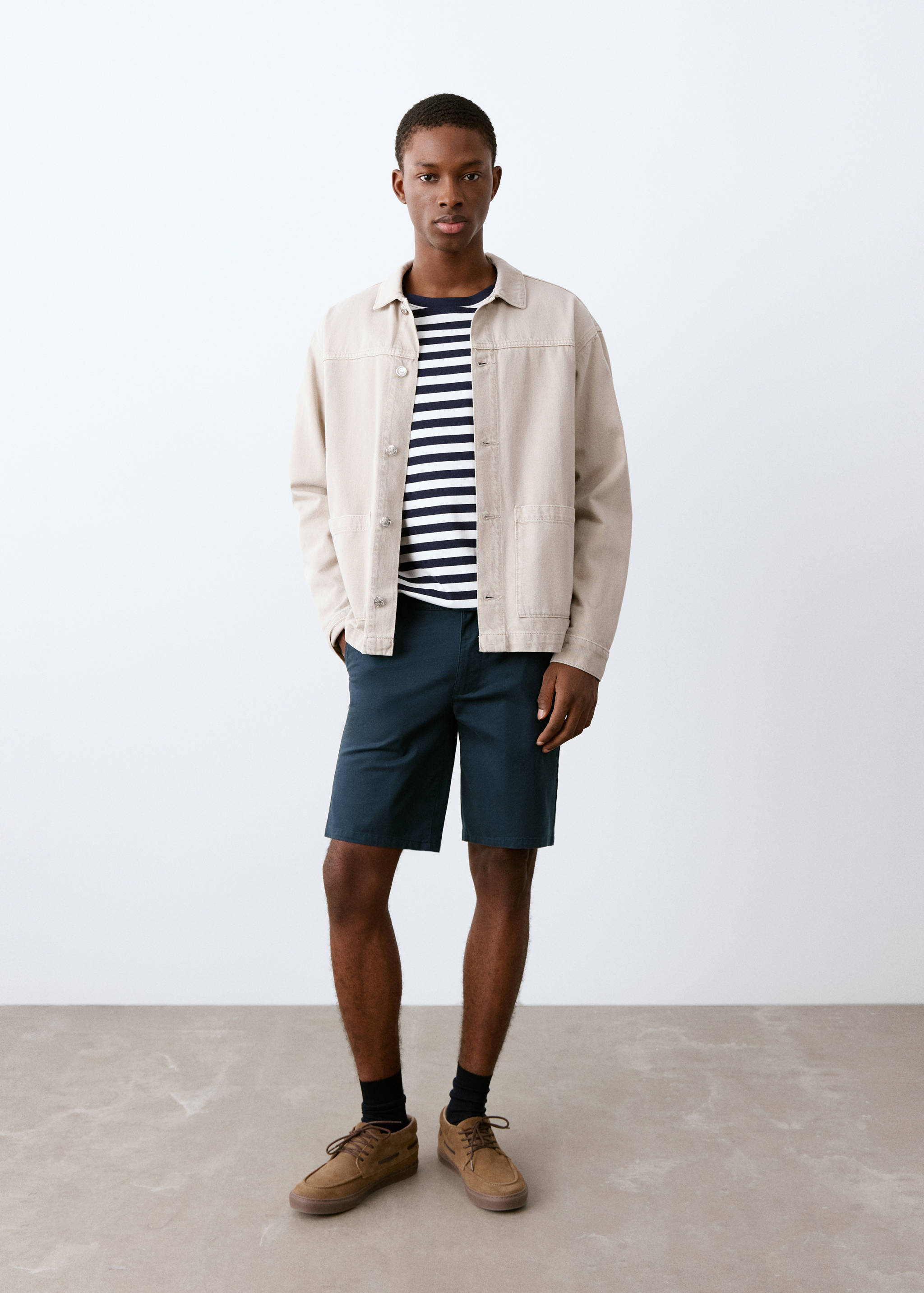 شورت برمودا قطن - رؤية عامة