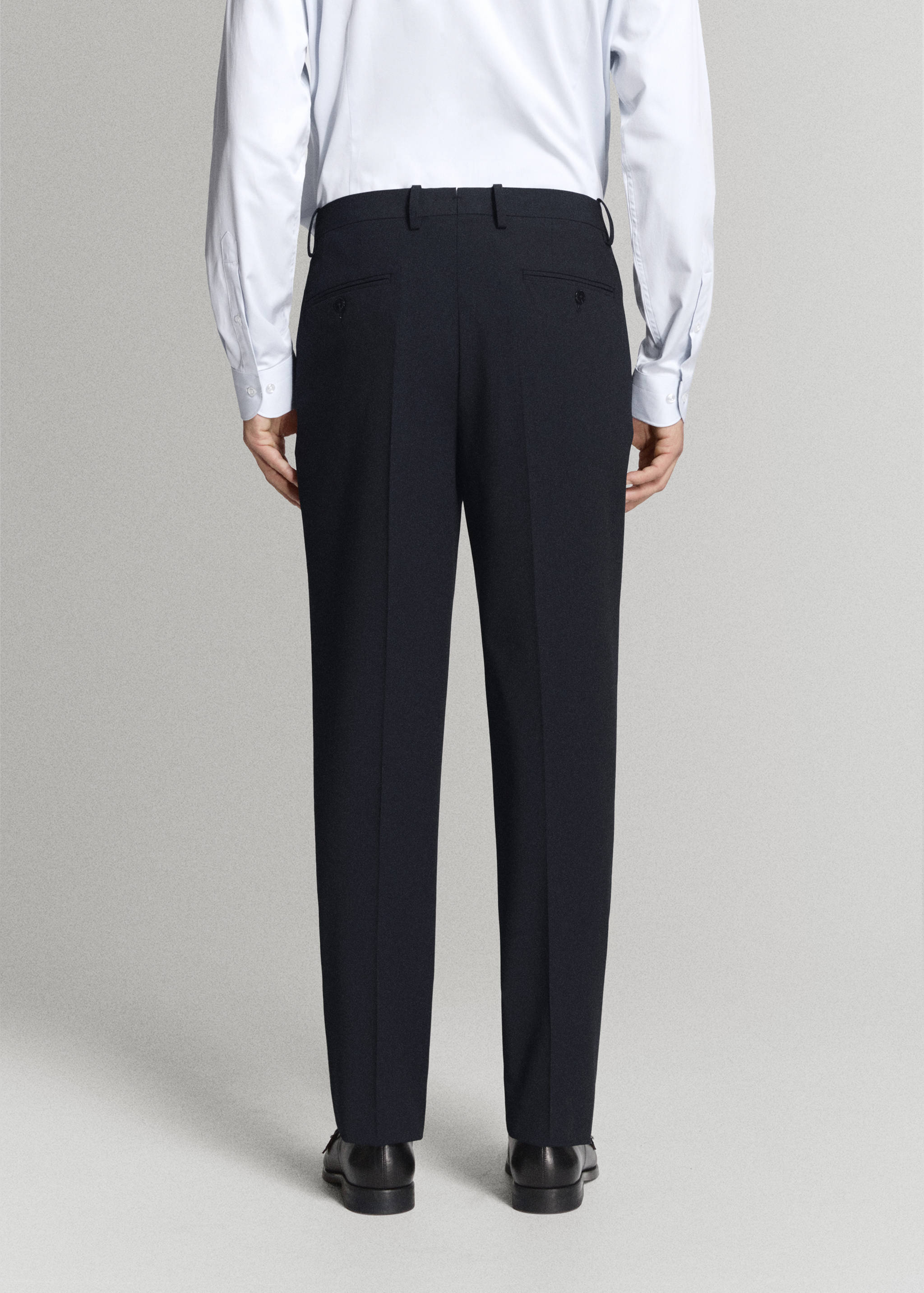 Pantalón traje London regular fit - Reverso del artículo