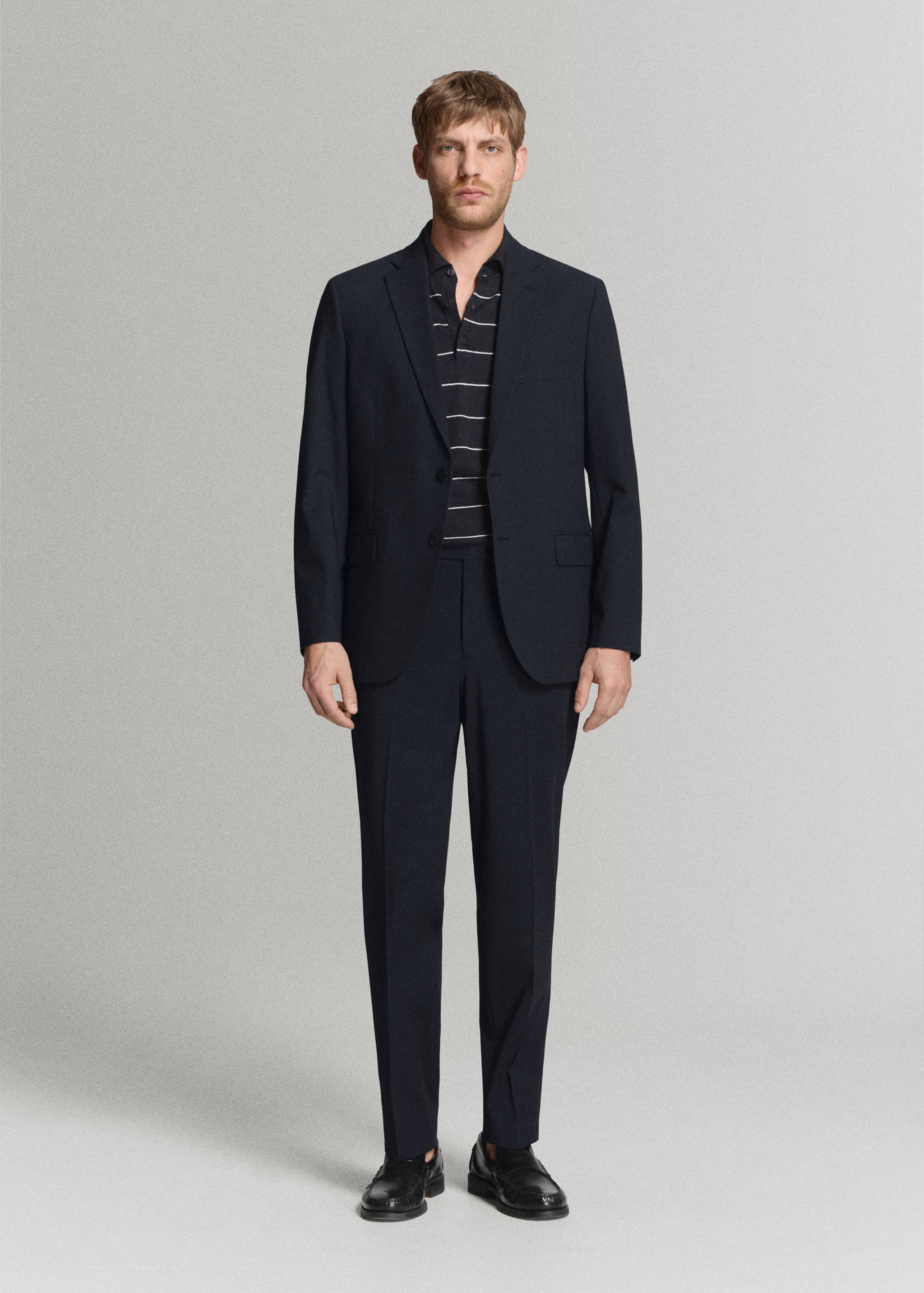 Pantalón traje London regular fit - Plano general