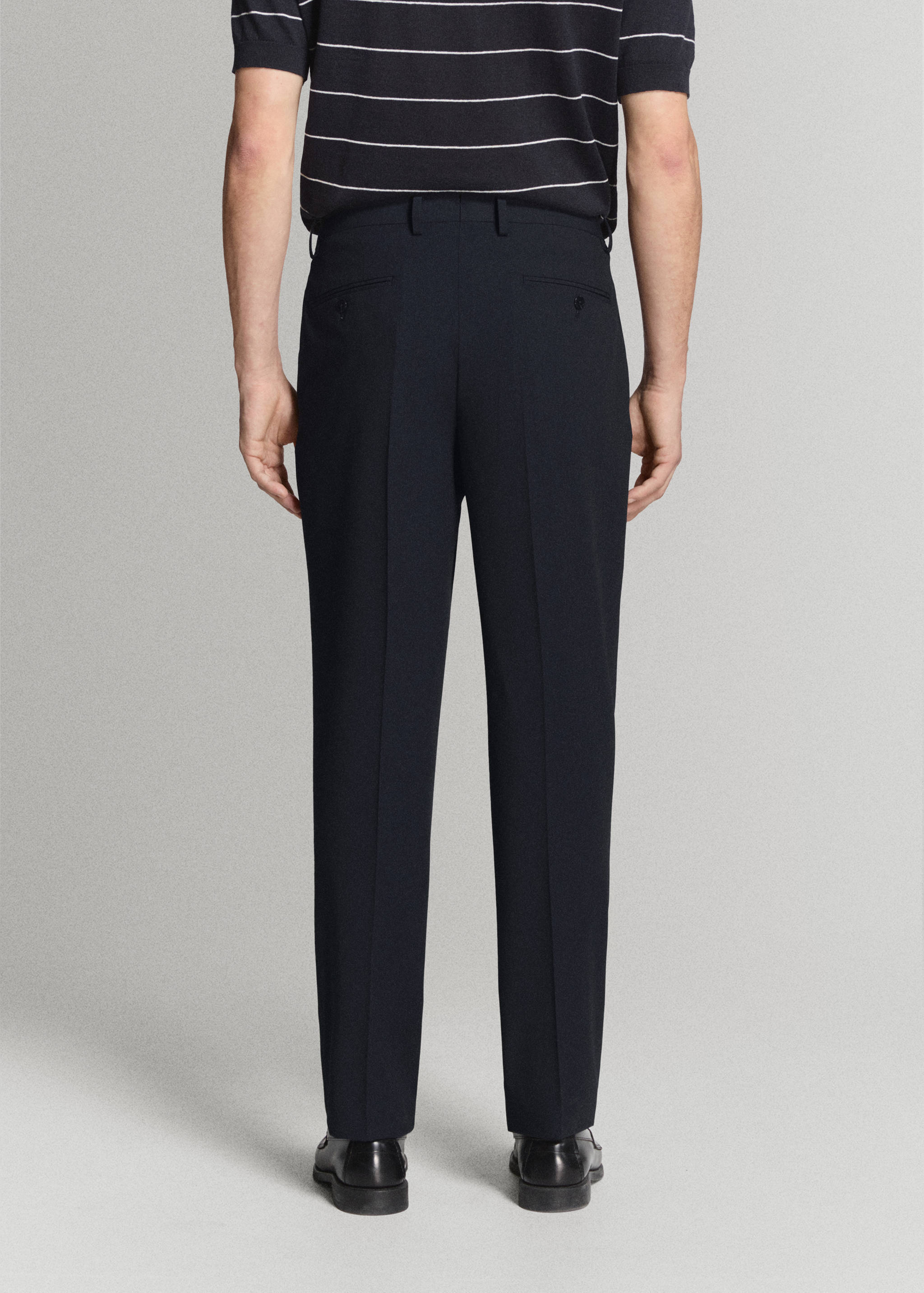 Pantalón traje London regular fit - Reverso del artículo