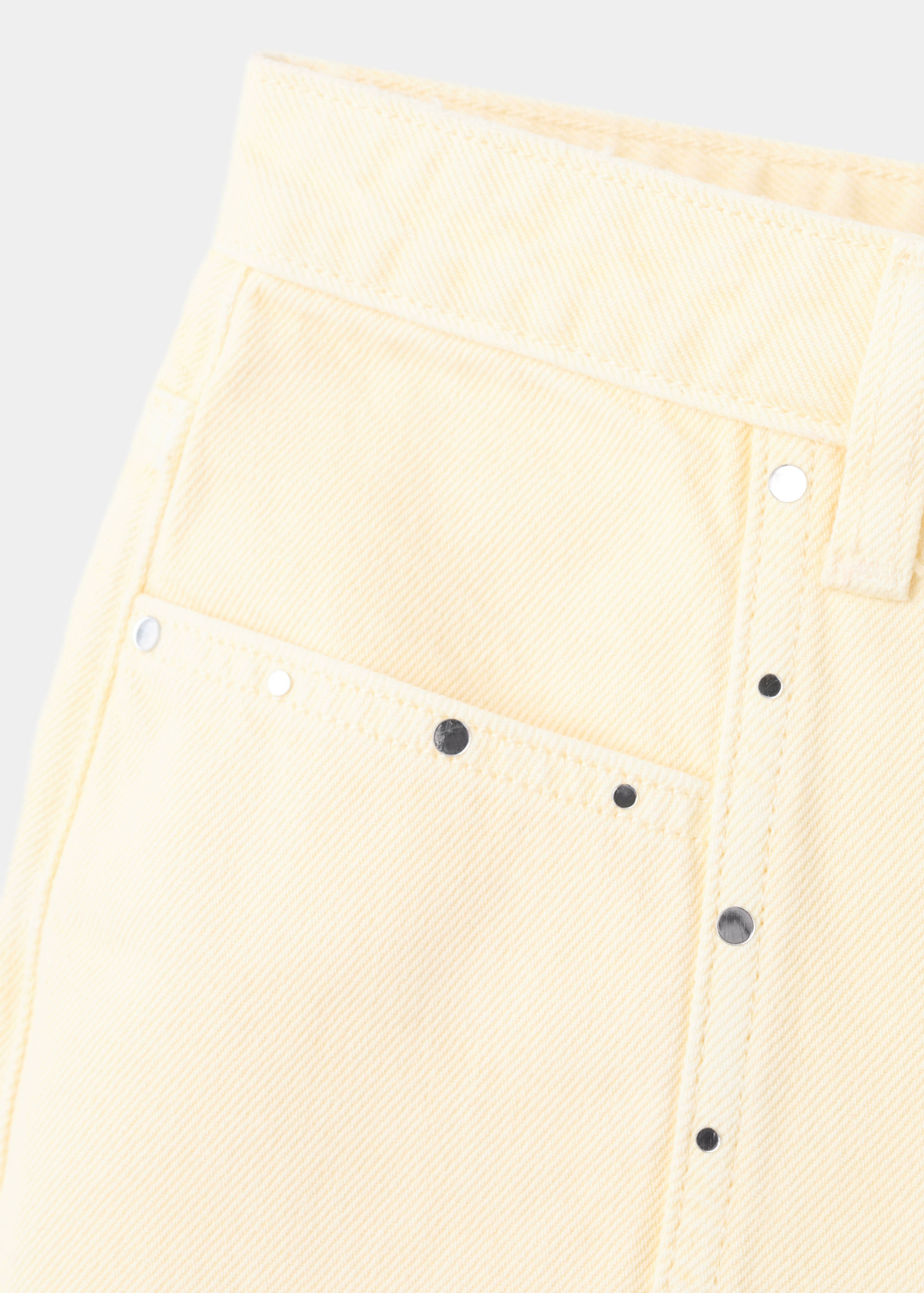 Studded denim shorts - Details of the article 8