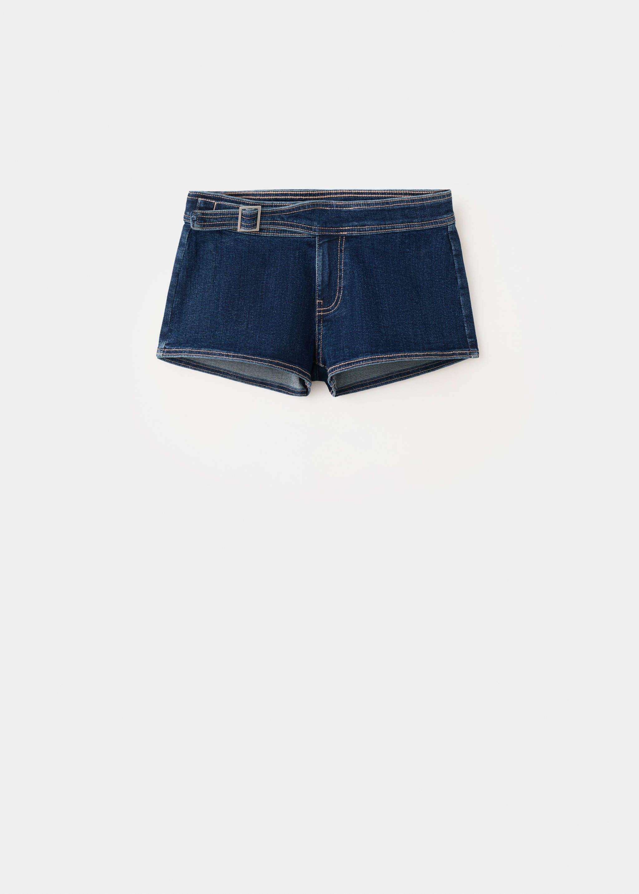Belted mini shorts - Article without model