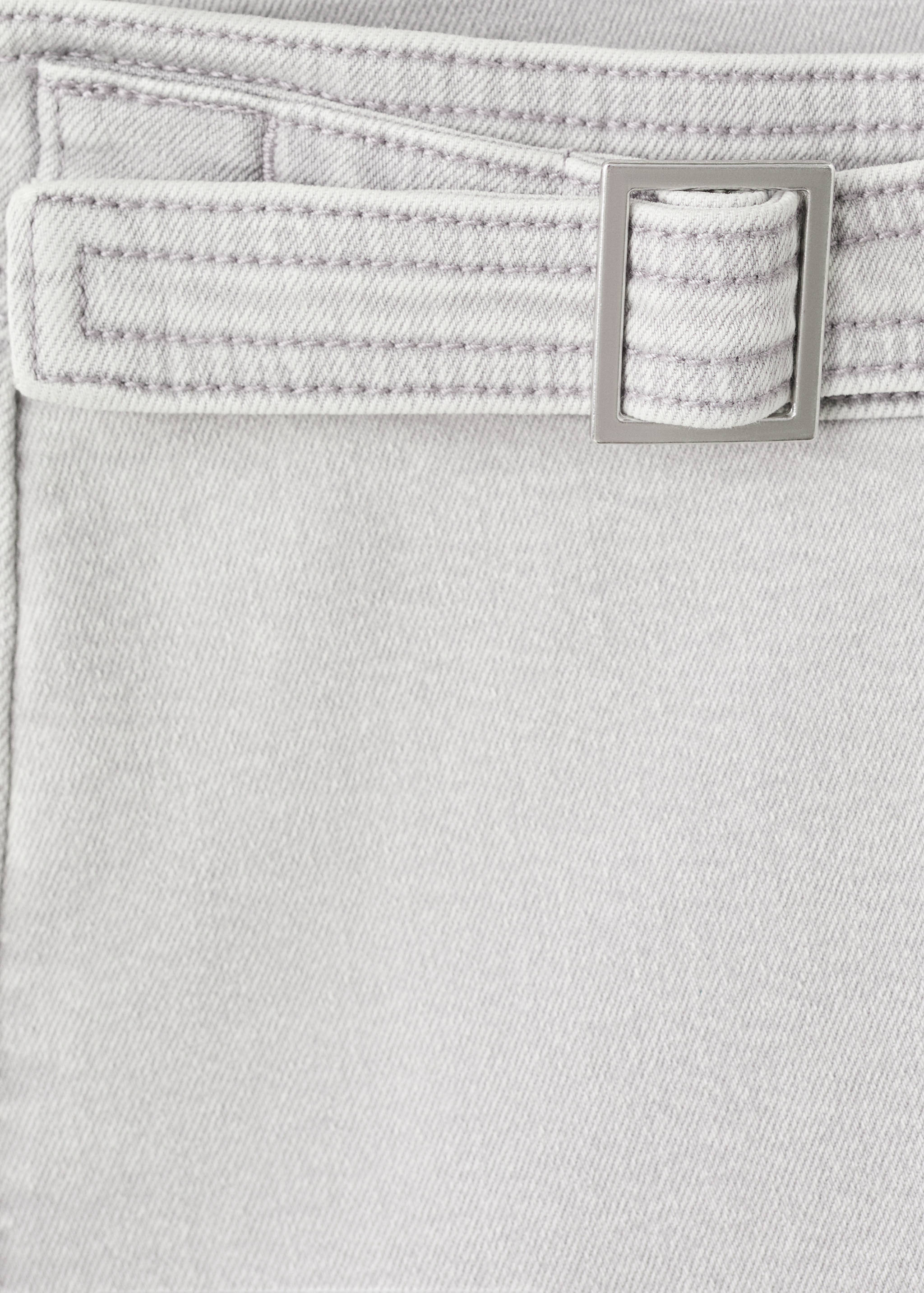 Belted mini shorts - Details of the article 8